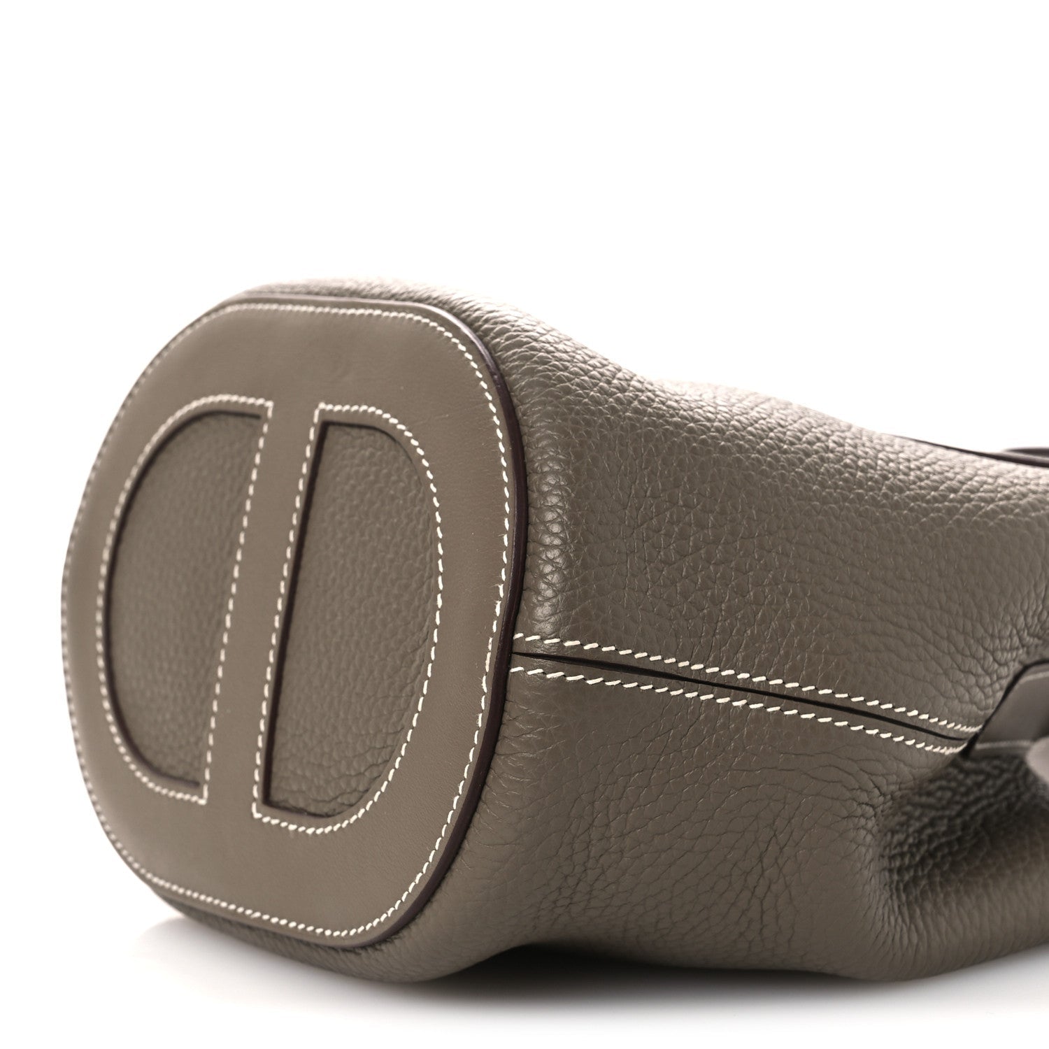 Taurillon Clemence Swift In-The-Loop 18 Bag Etoupe