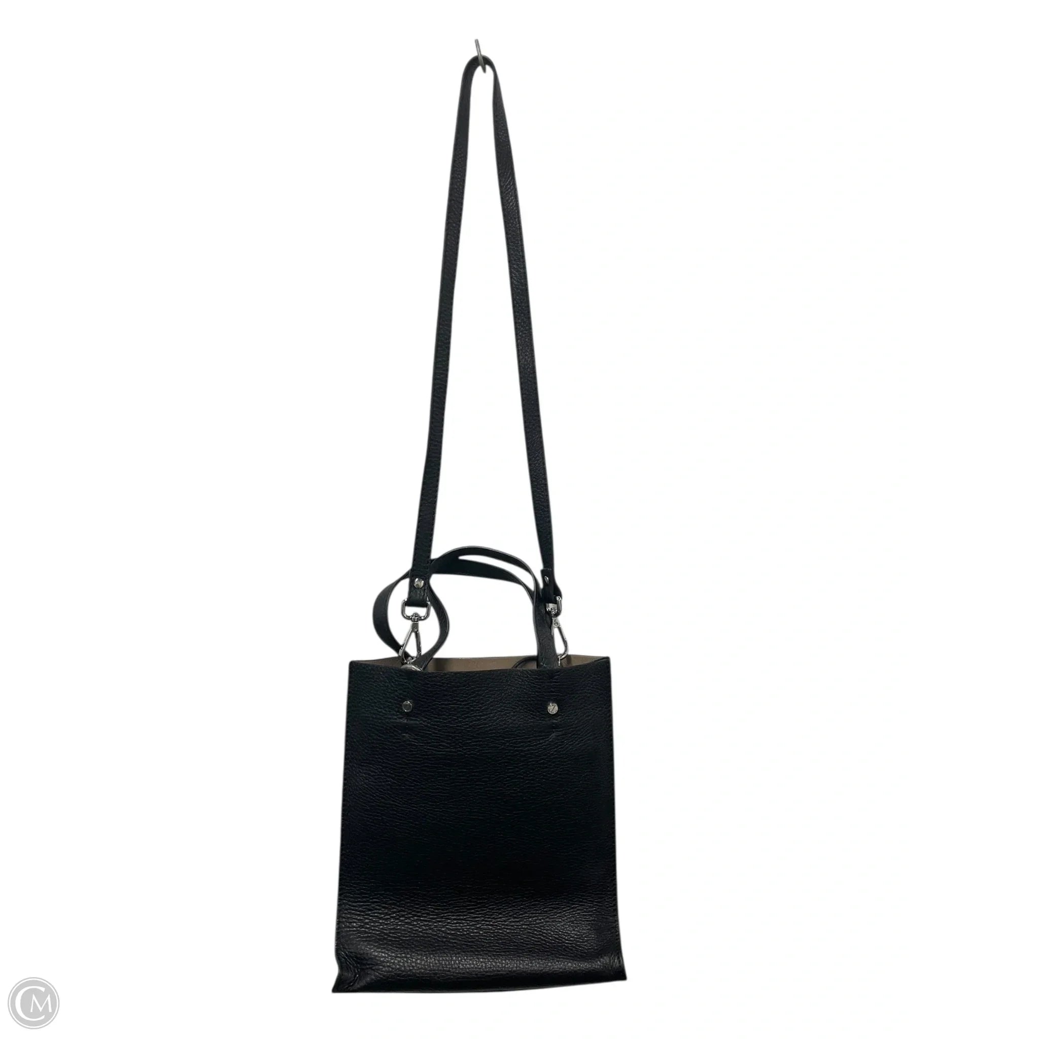 Crossbody Leather By Ecco, Size: Medium