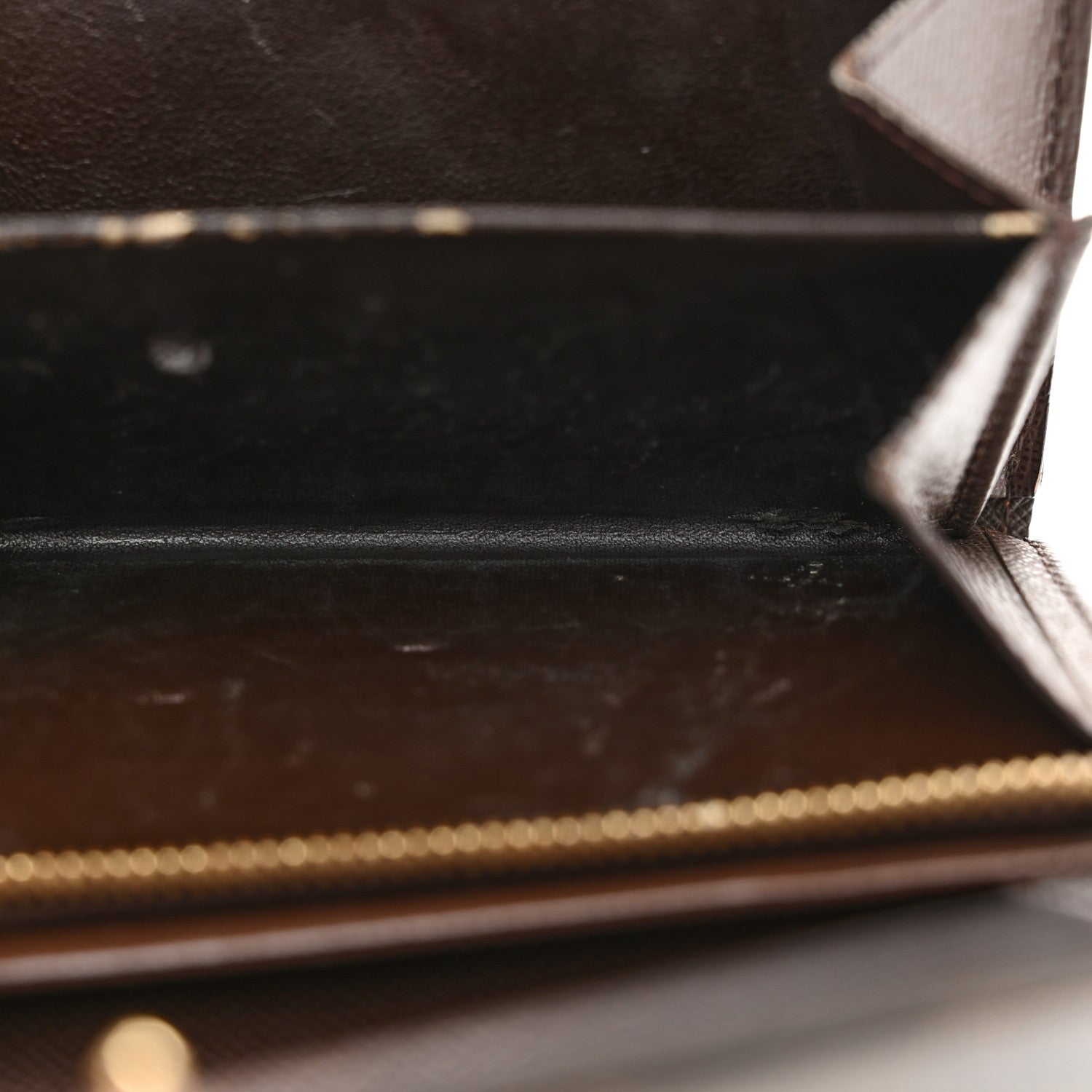 Damier Ebene Porte-Monnaie Billets Tresor Wallet