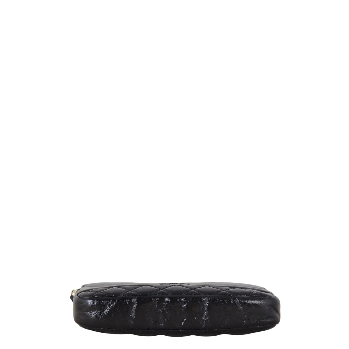 Chanel CC Double Zip Clutch with Chain