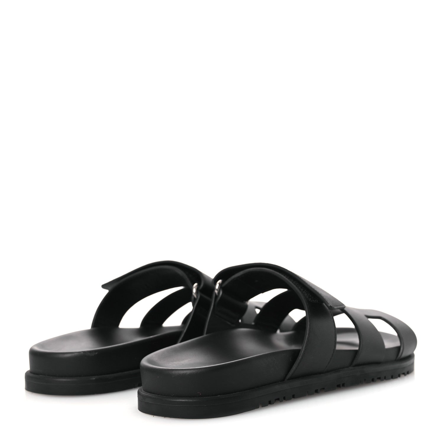 Calfskin Womens Chypre Sandals 38 Black
