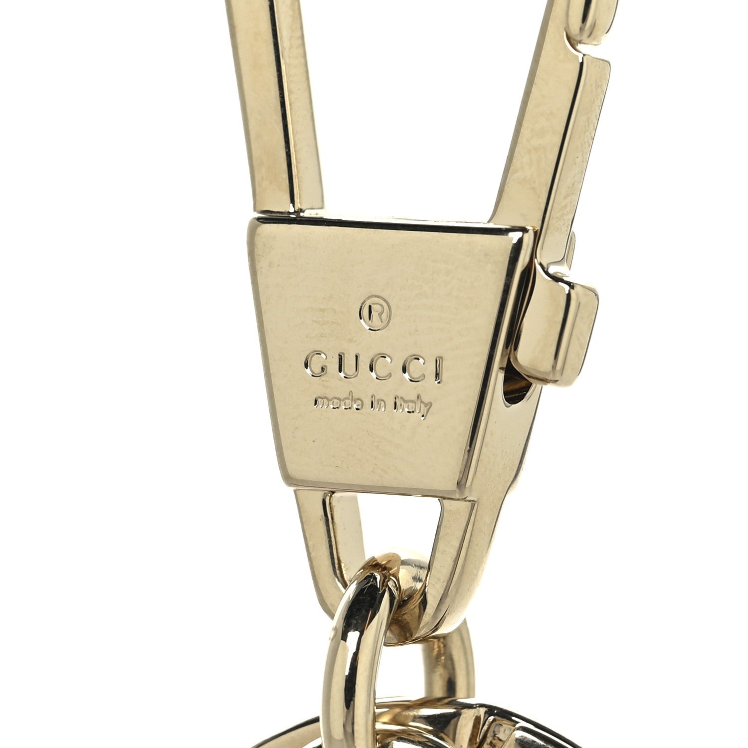 GG Supreme Monogram Dog Shaped Bag Charm Light Pink
