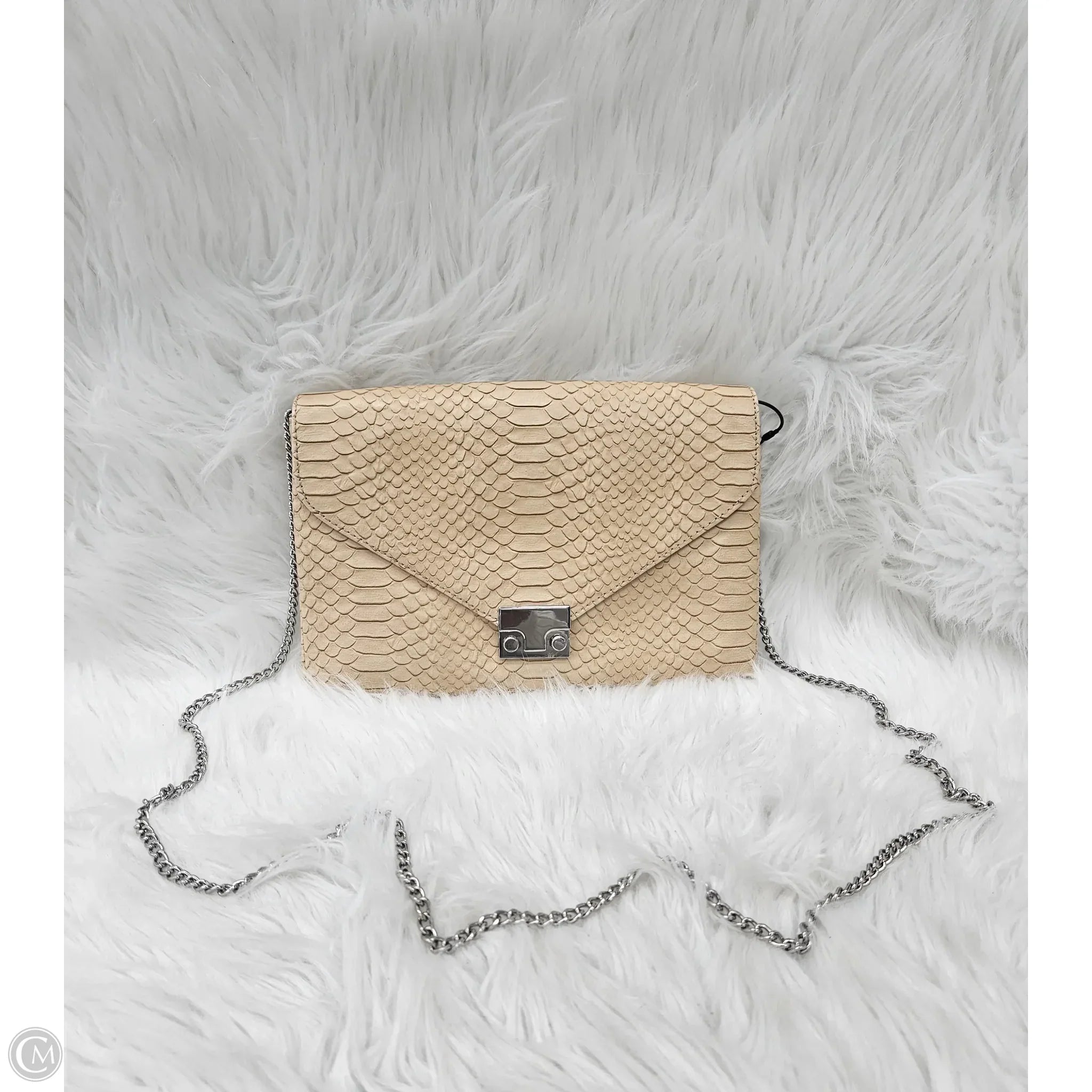 Clutch Leather By Loeffler Randall, Size: Large