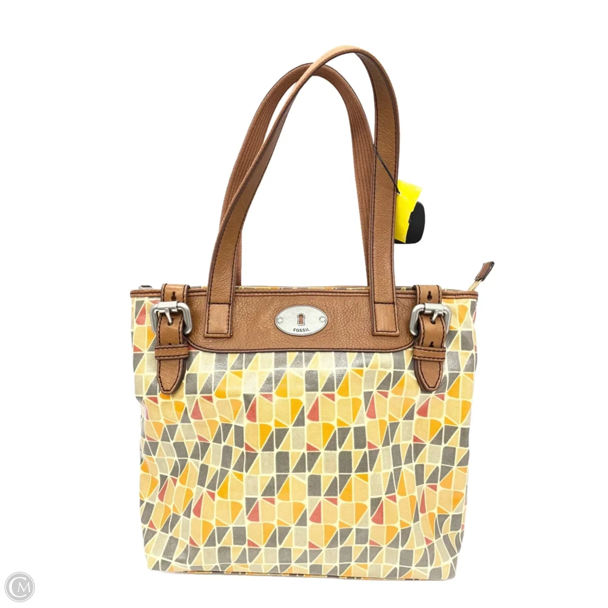 Handbag By Fossil, Size: Medium