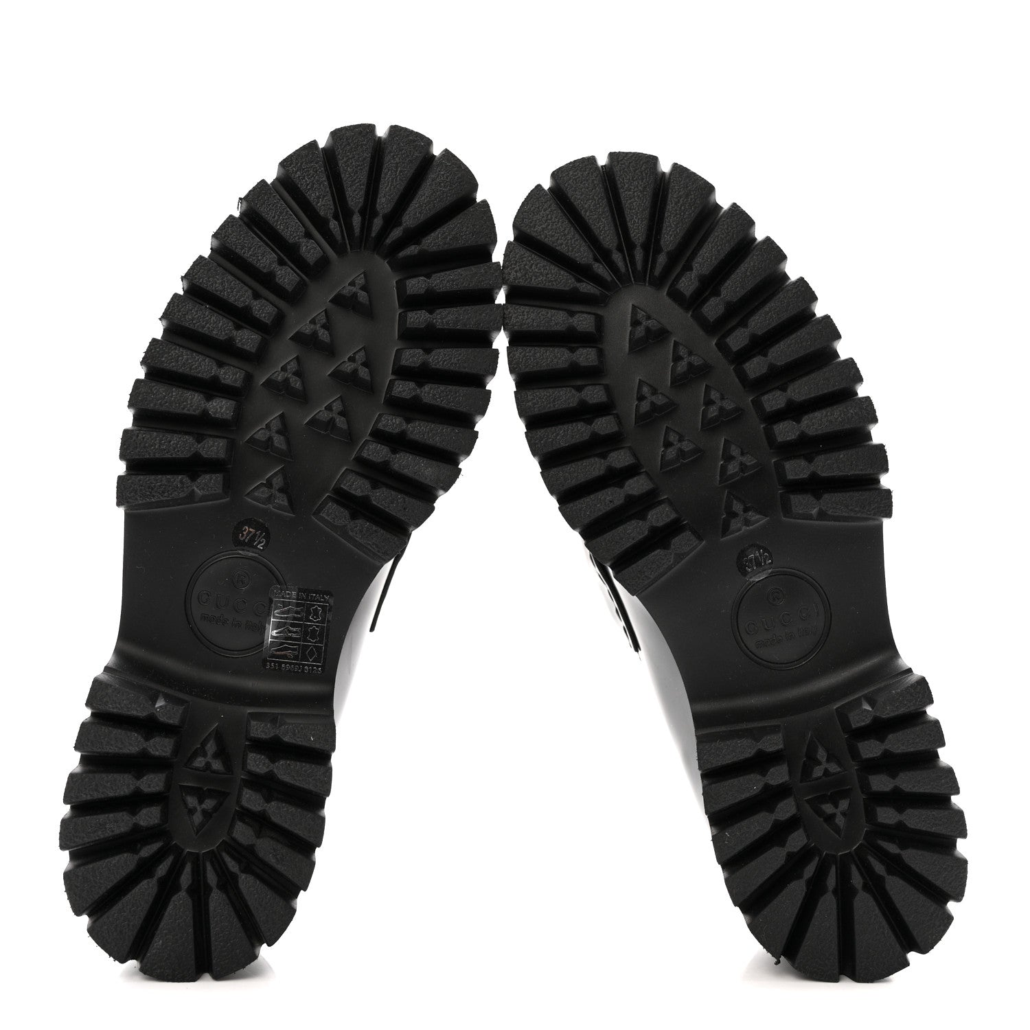Cordovan Lux Womens Horsebit 45mm Platform Loafers 37.5 Black