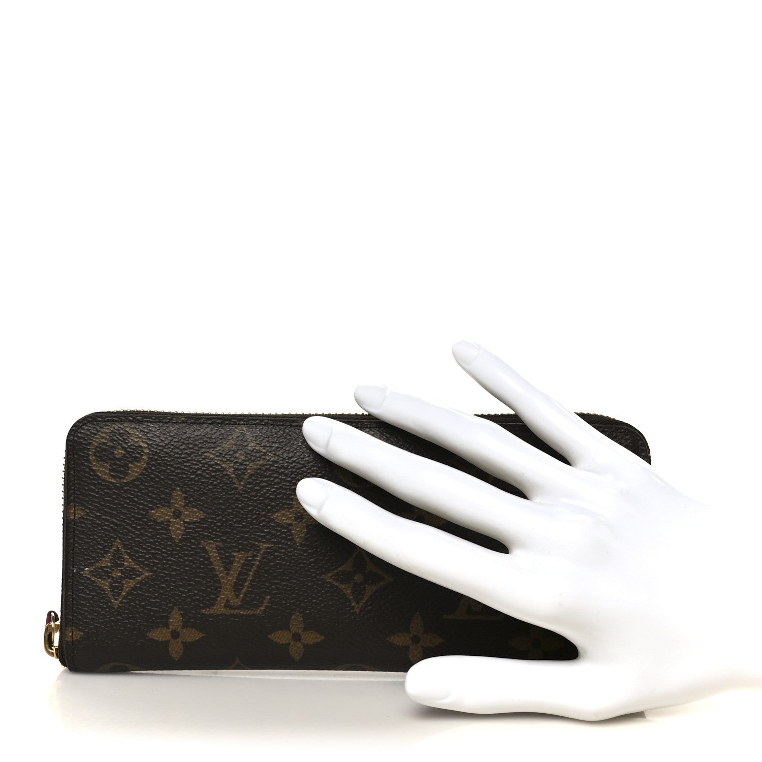 Monogram Clemence Wallet Fuchsia