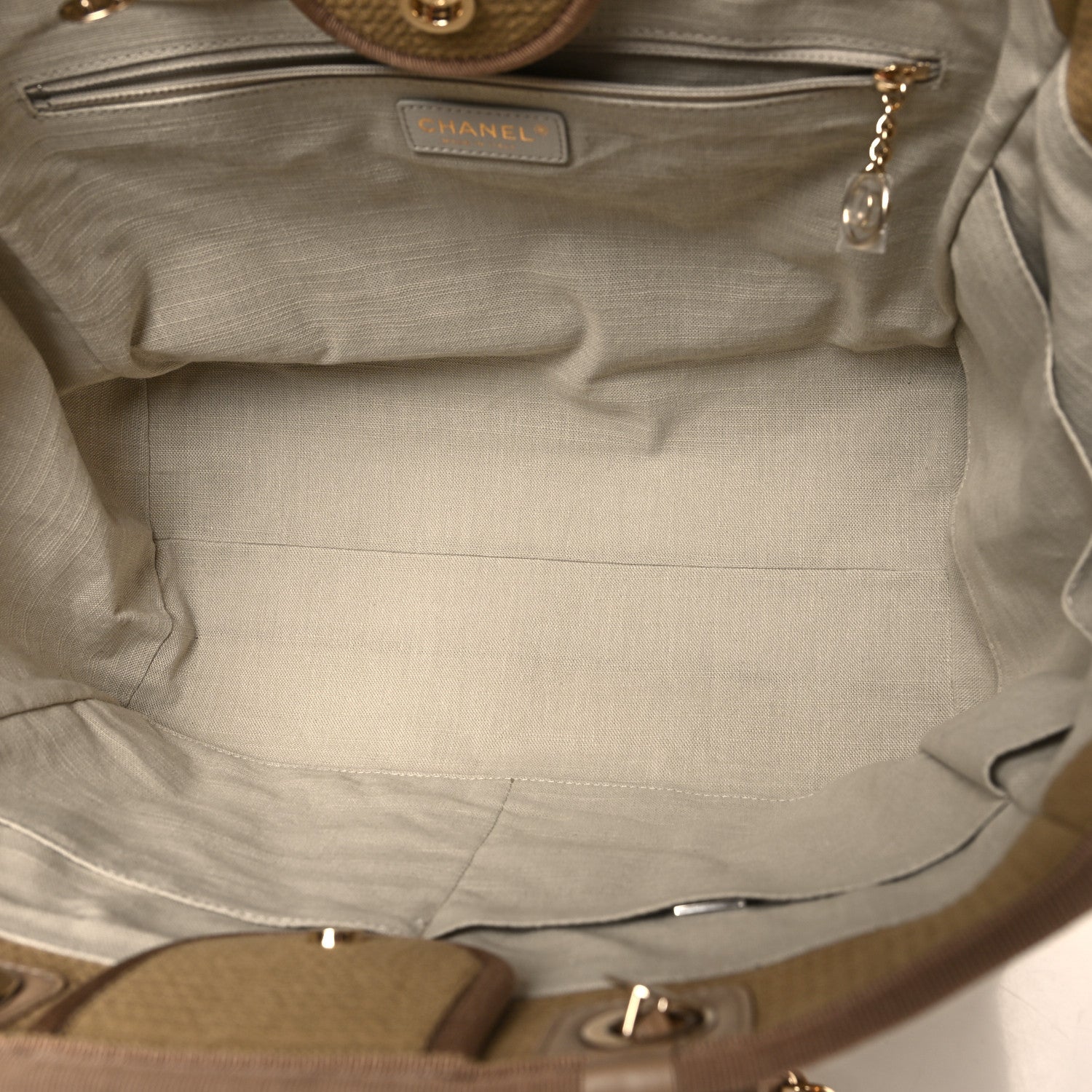Mixed Fibers Medium Deauville Beige