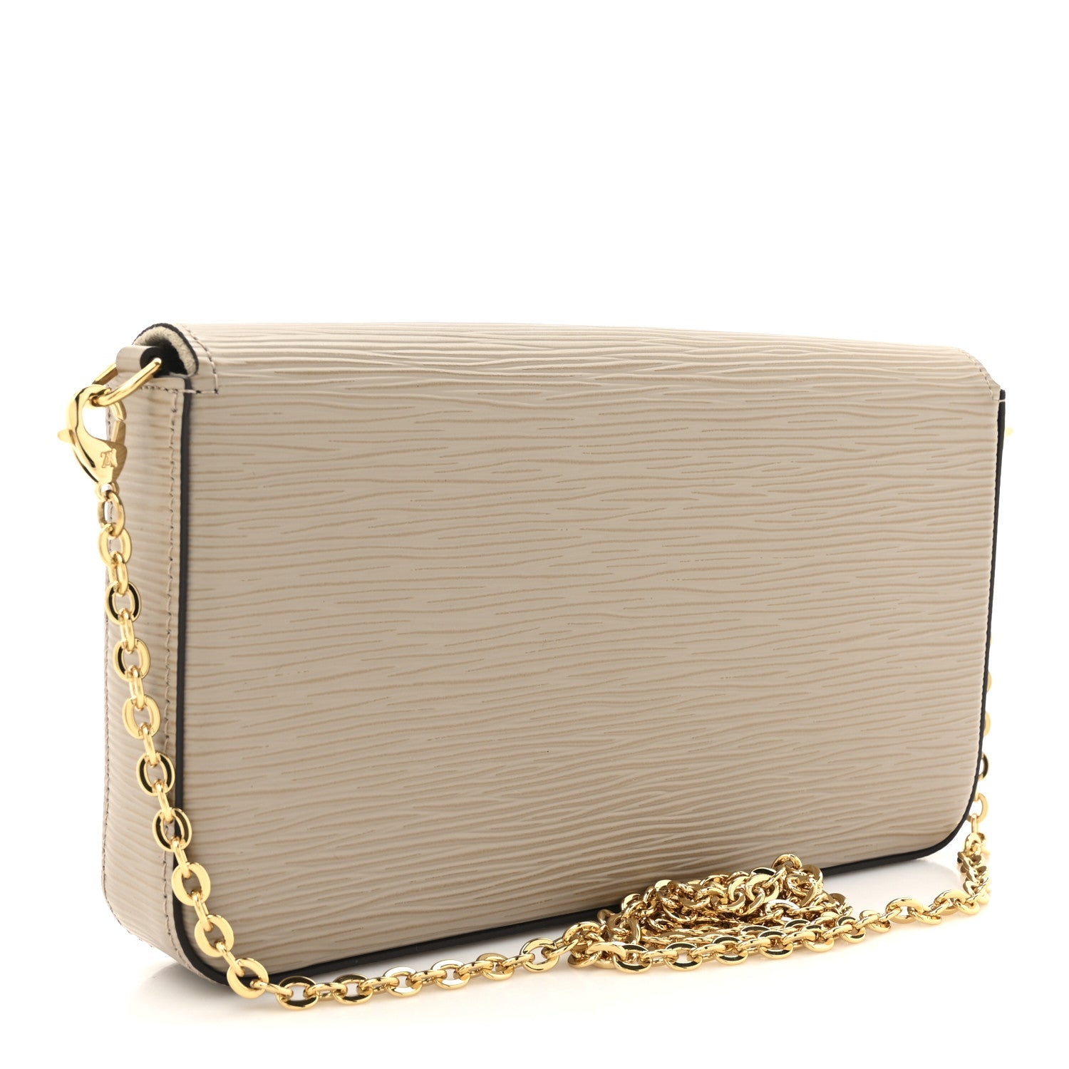 Epi Felicie Pochette Chain Wallet Galet