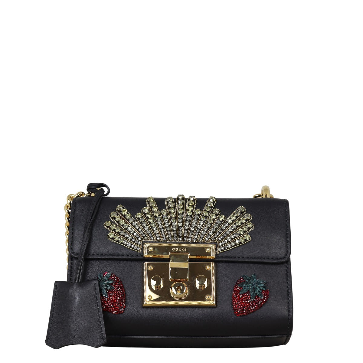 Gucci Padlock Small Embellished Shoulder Bag