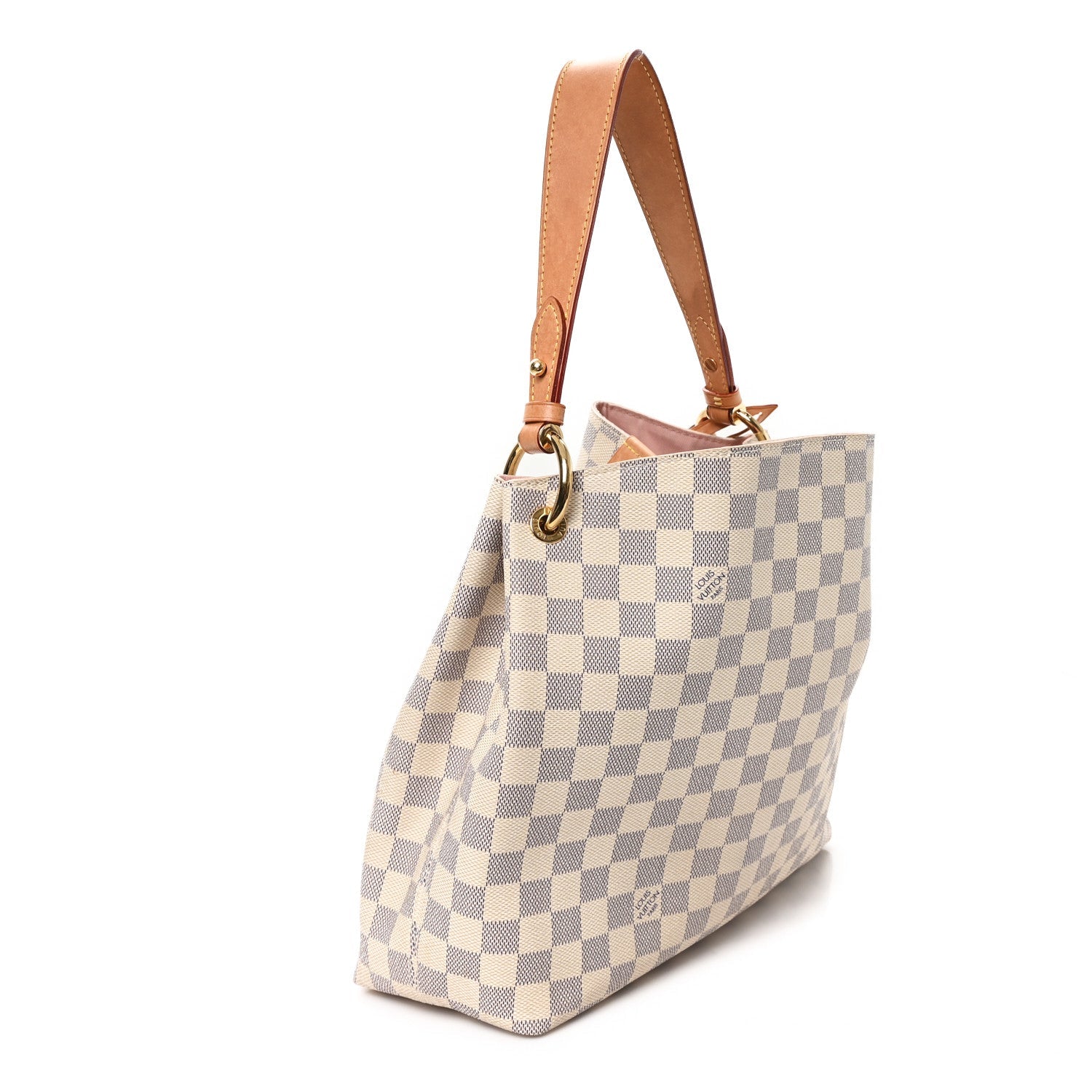Damier Azur Graceful PM Rose Ballerine