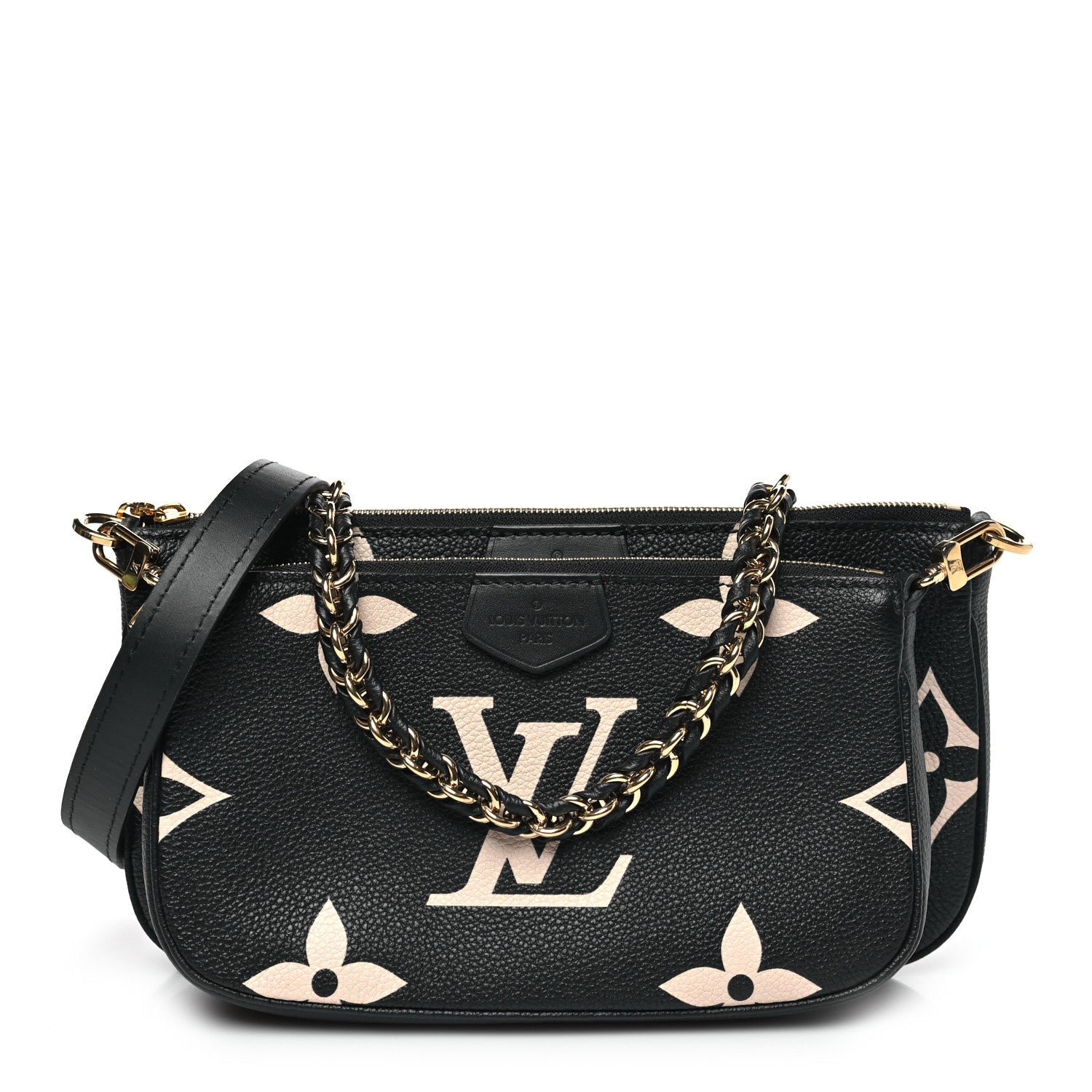 Empreinte Monogram Giant Multi Pochette Accessories Black Beige