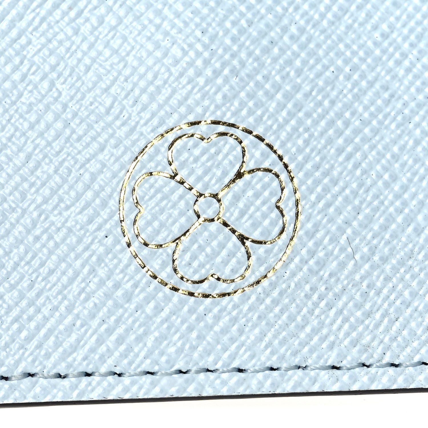 Monogram 4 Key Multicles Holder Blue