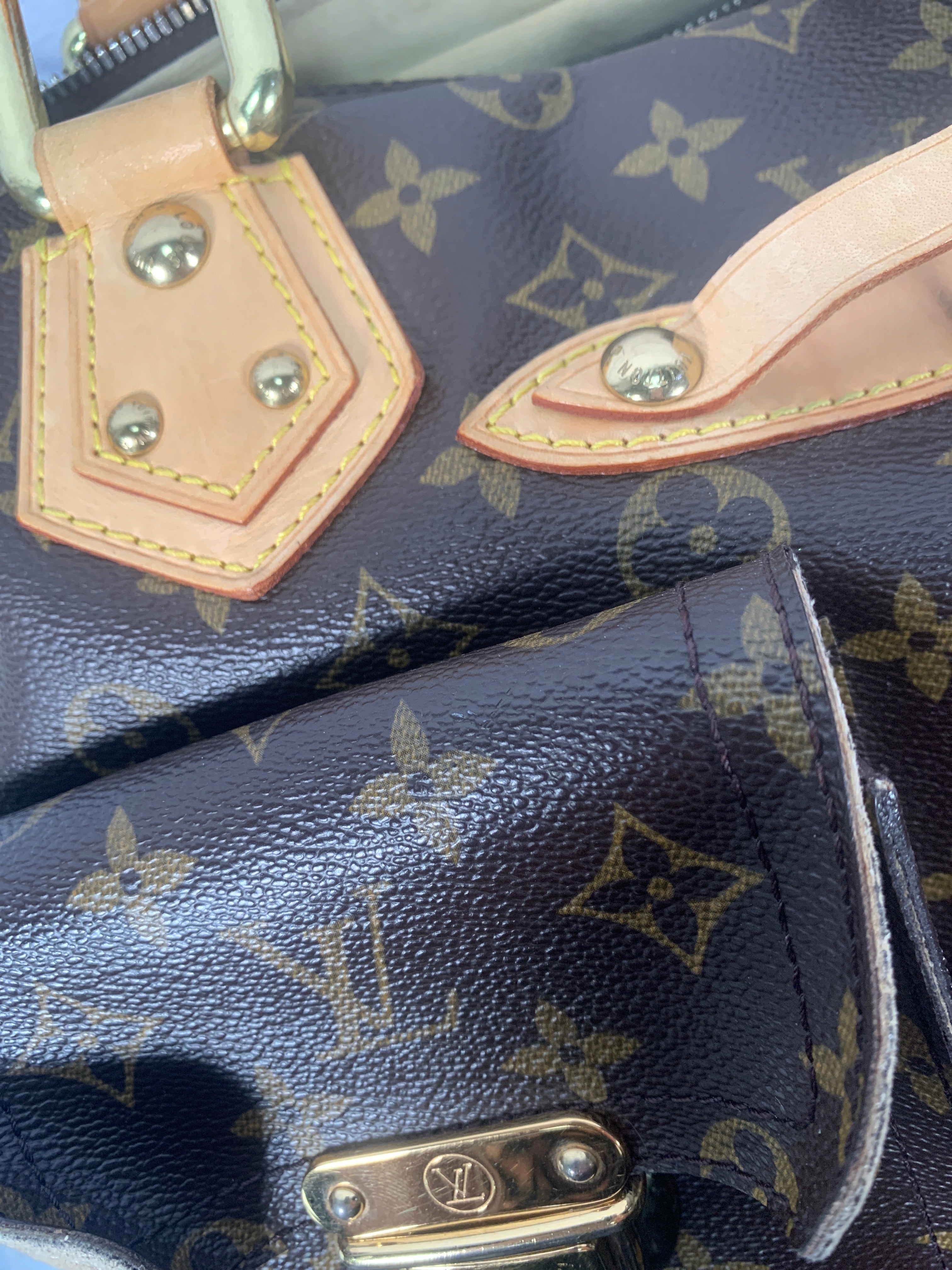 Handbag Luxury Designer By Louis Vuitton, Size: Large