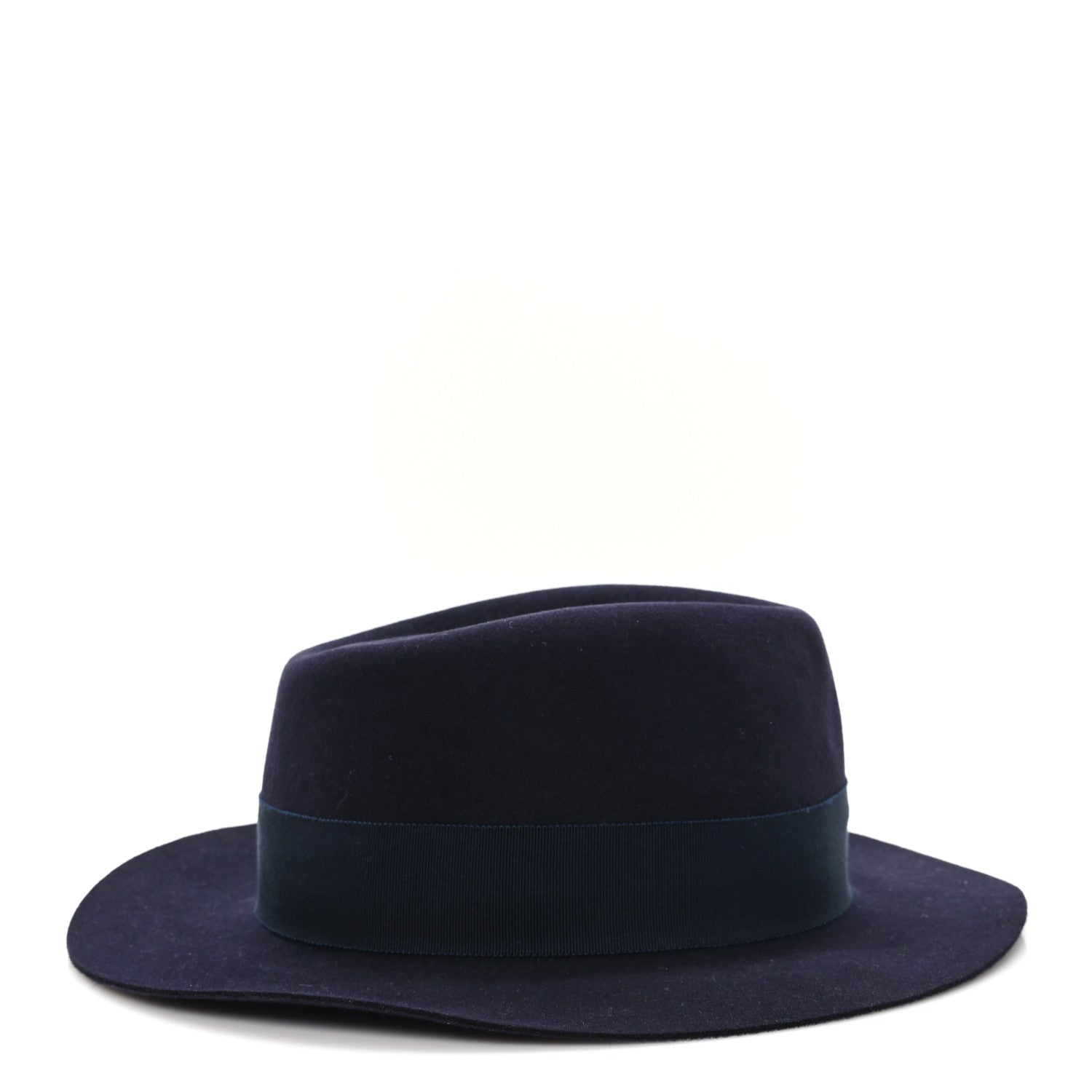 Felt Calfskin Balthazar Hat 59 Marine