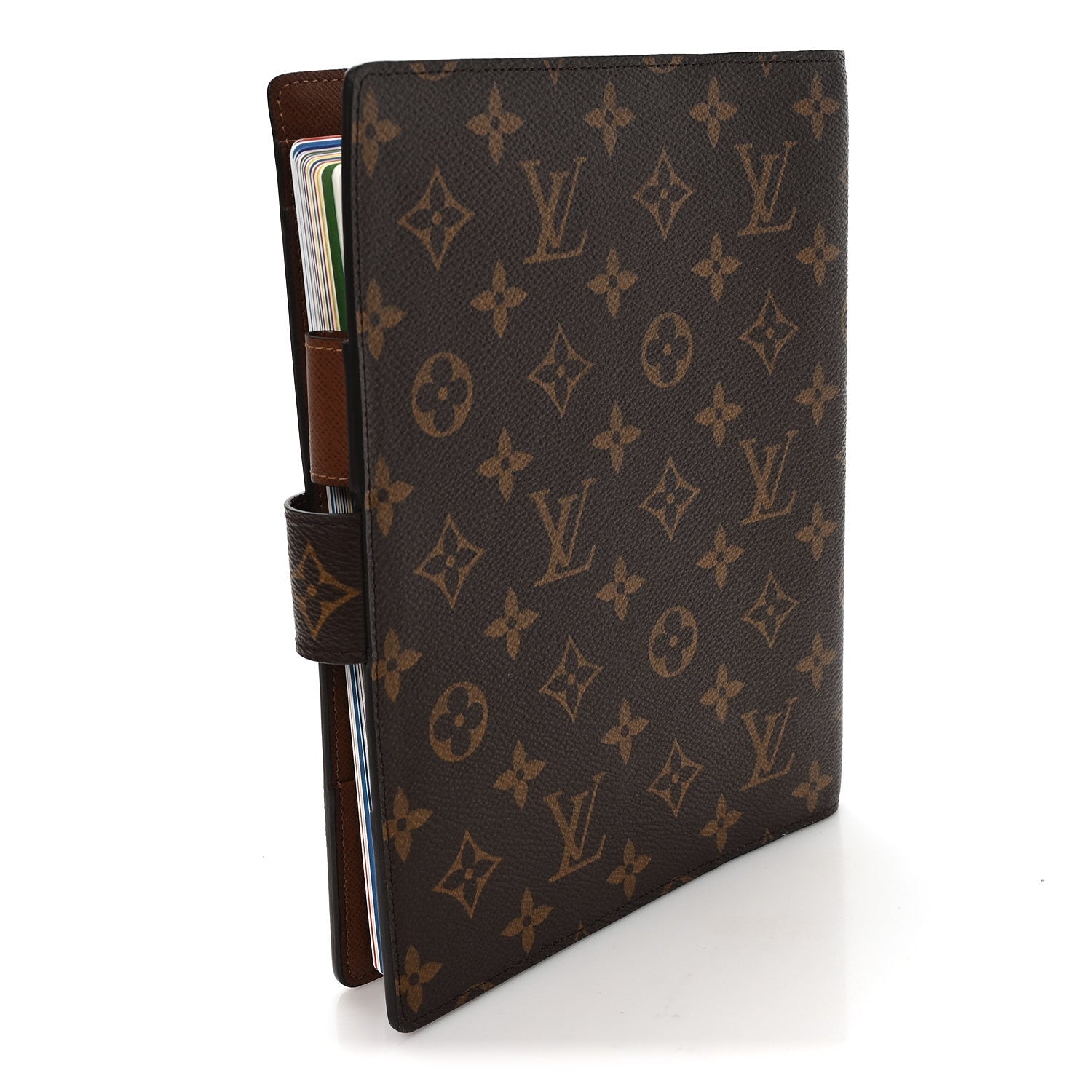 Monogram Large Ring Agenda Cover