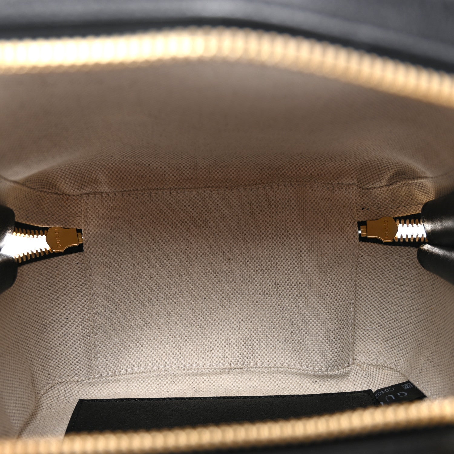Sakai Be Green Calfskin Diagonal Stitched Blondie Top Handle Bag Black