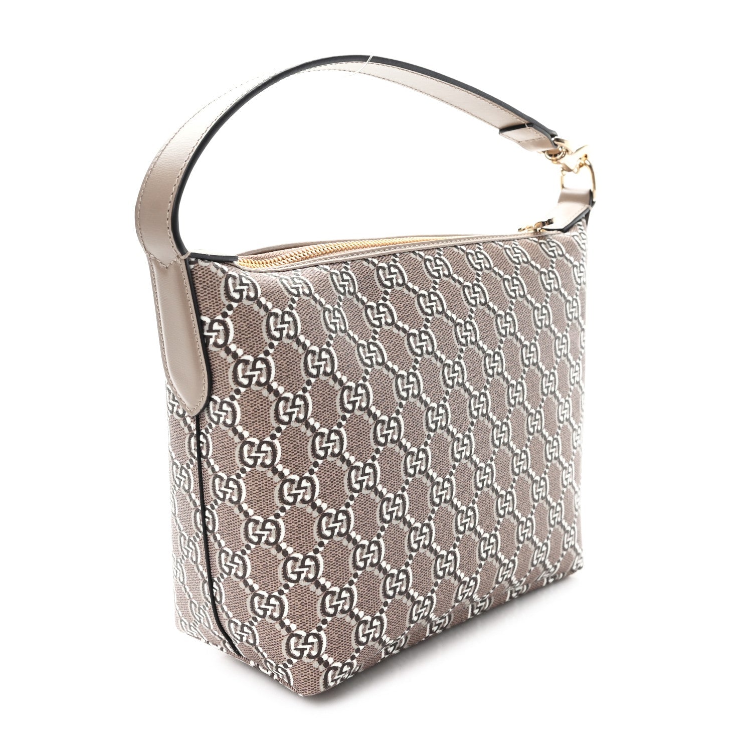 GG Shadow Monogram Super Mini Ophidia Shoulder Bag Taupe