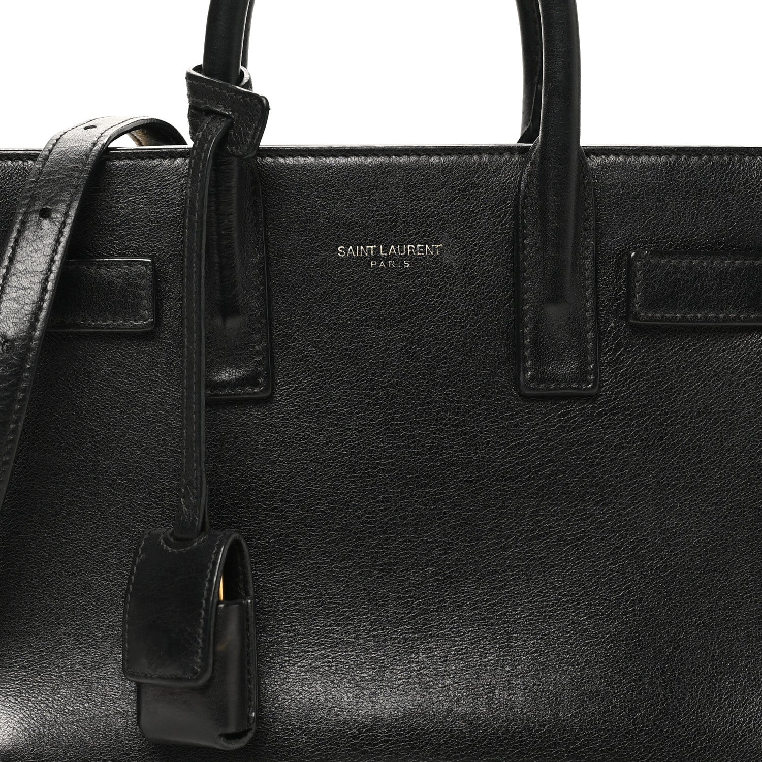 Calfskin Nano Sac De Jour Black