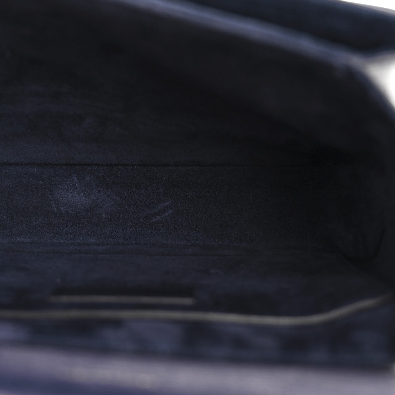 Calfskin Medium Bellechasse Satchel Deep Marine
