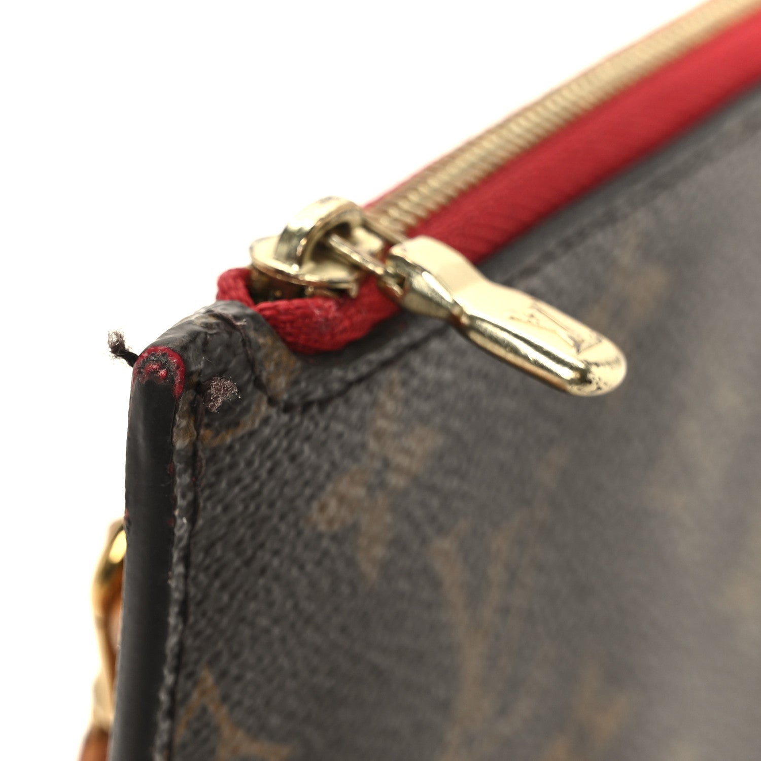 Monogram Neverfull MM GM Pochette Cherry