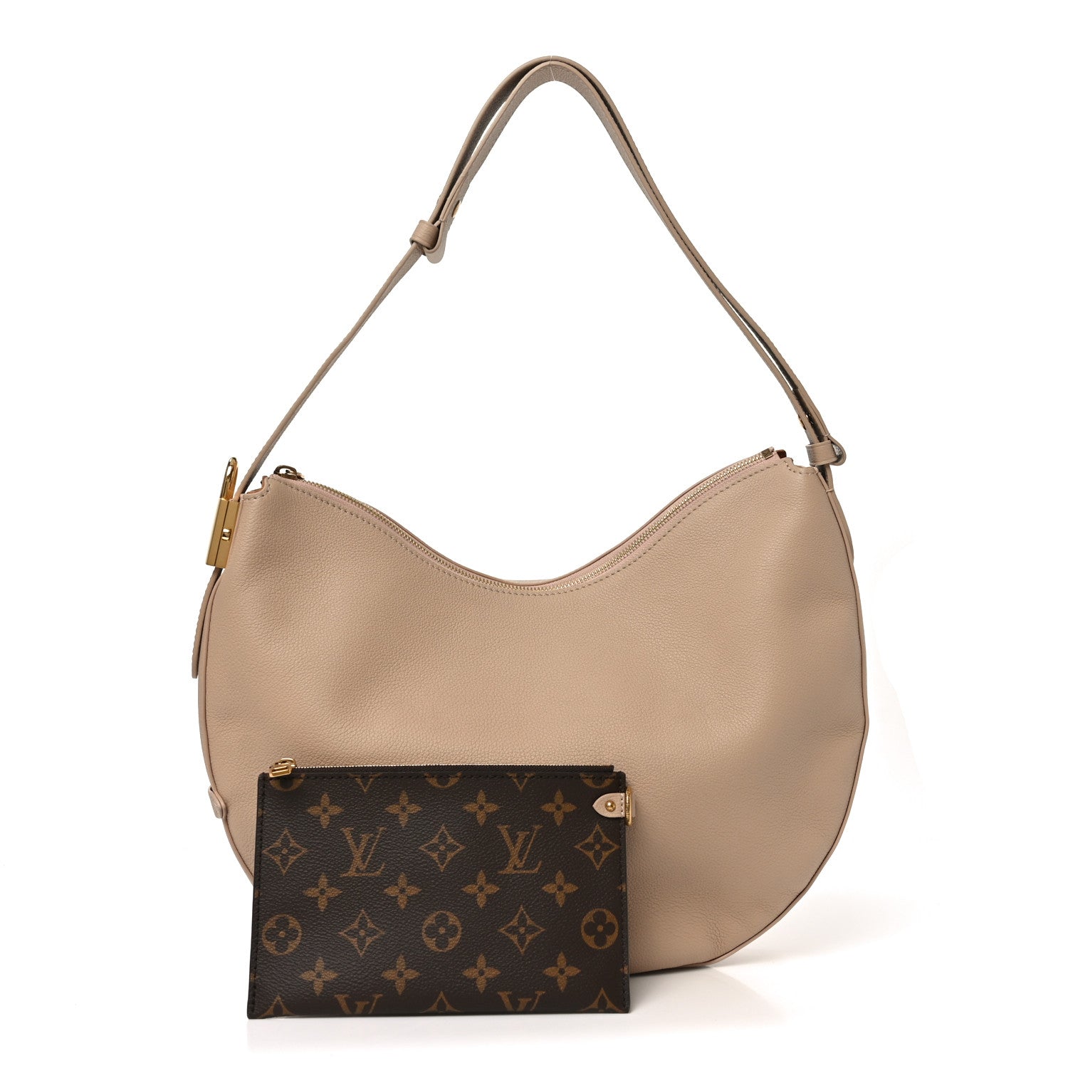 Calfskin Low Key Cookie MM Walnut