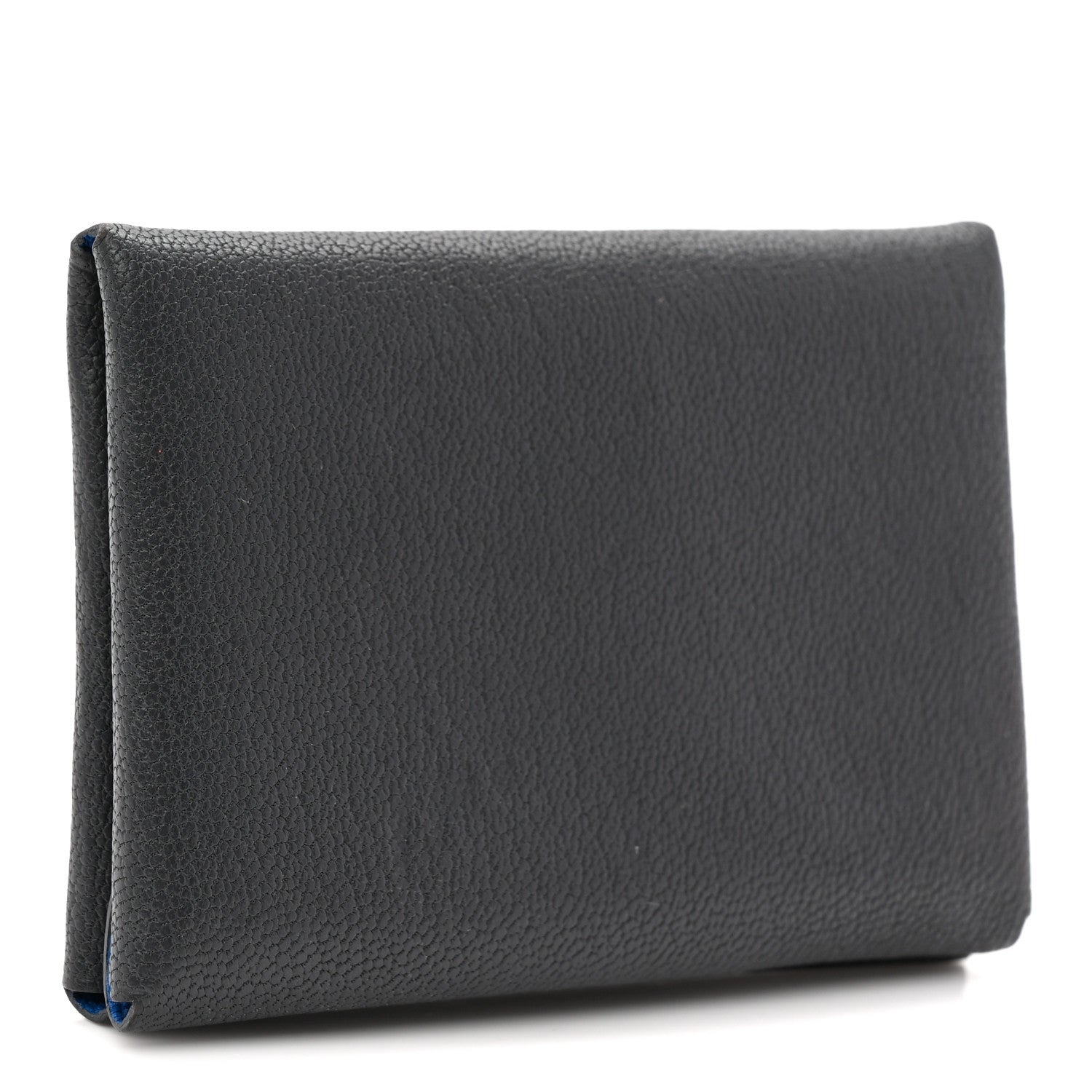 Chevre Mysore Verso Calvi Duo Card Case Ardoise Bleu Hydra