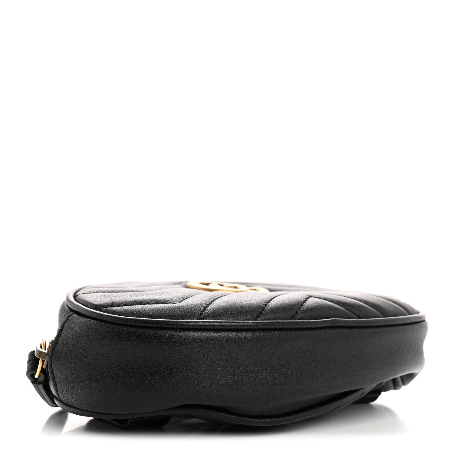 Calfskin Matelasse GG Marmont Belt Bag 105 42 Black