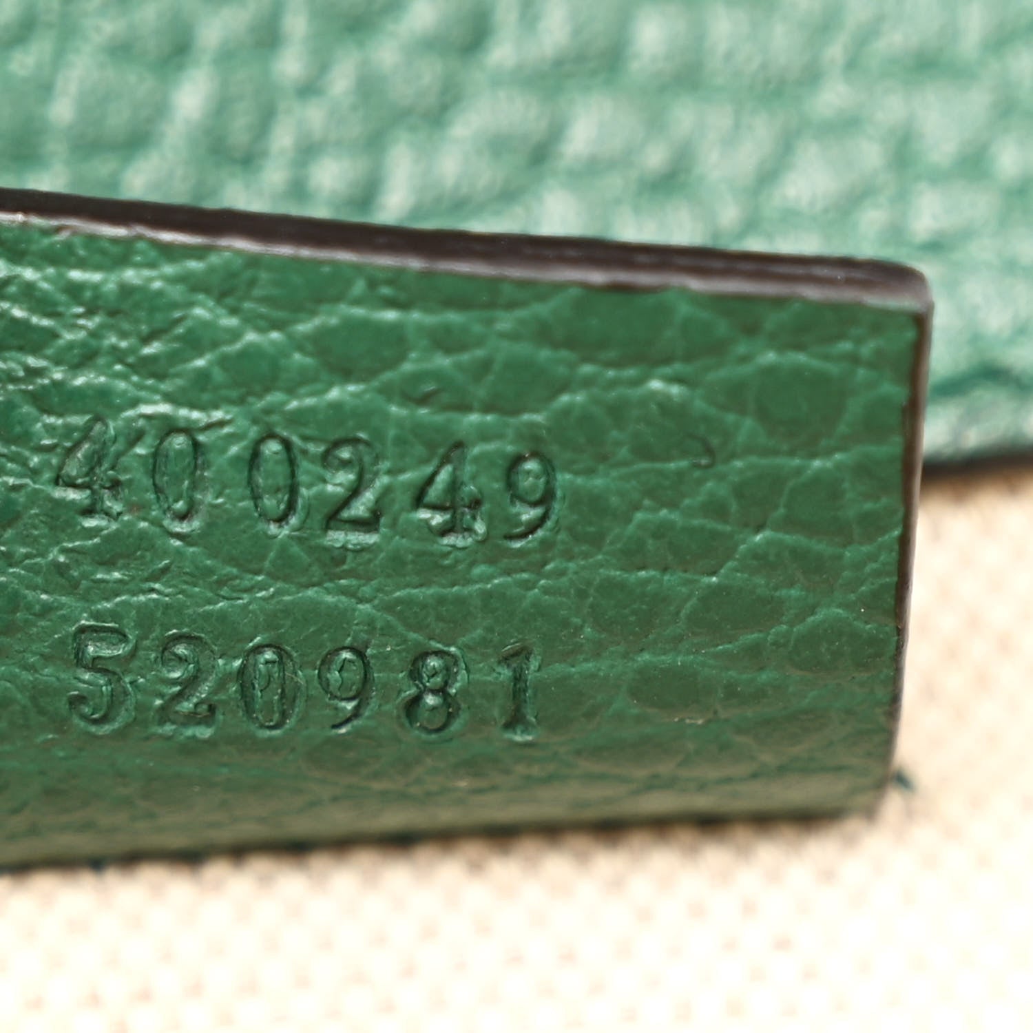 Pebbled Calfskin Small Dionysus Shoulder Bag Emerald