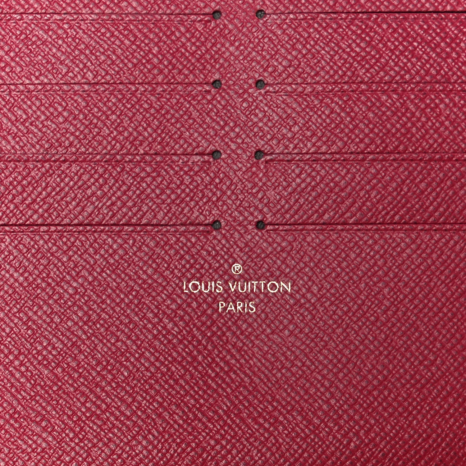 Monogram Pochette Felicie Chain Wallet Fuchsia