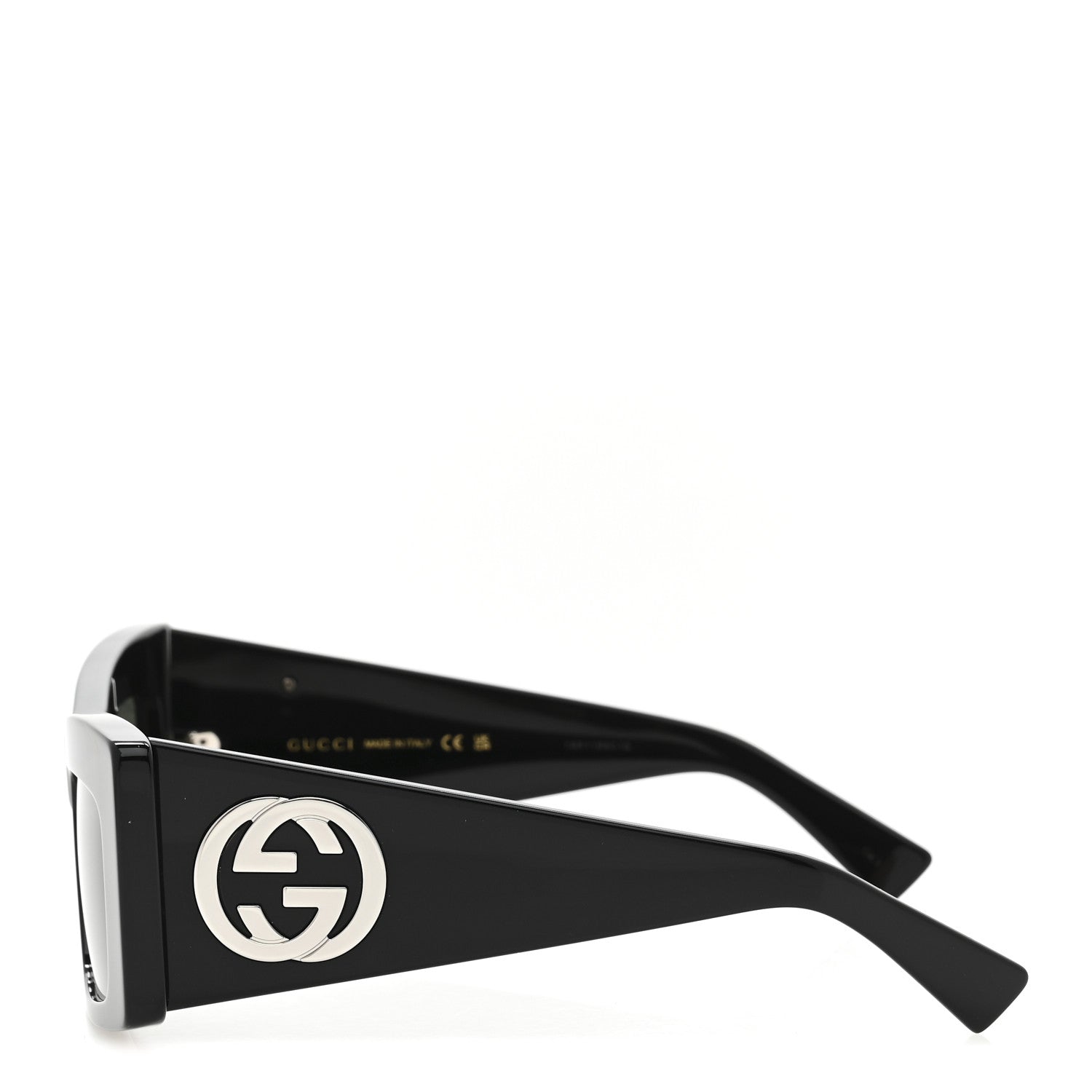 Acetate Square Frame Sunglasses GG1842S Black