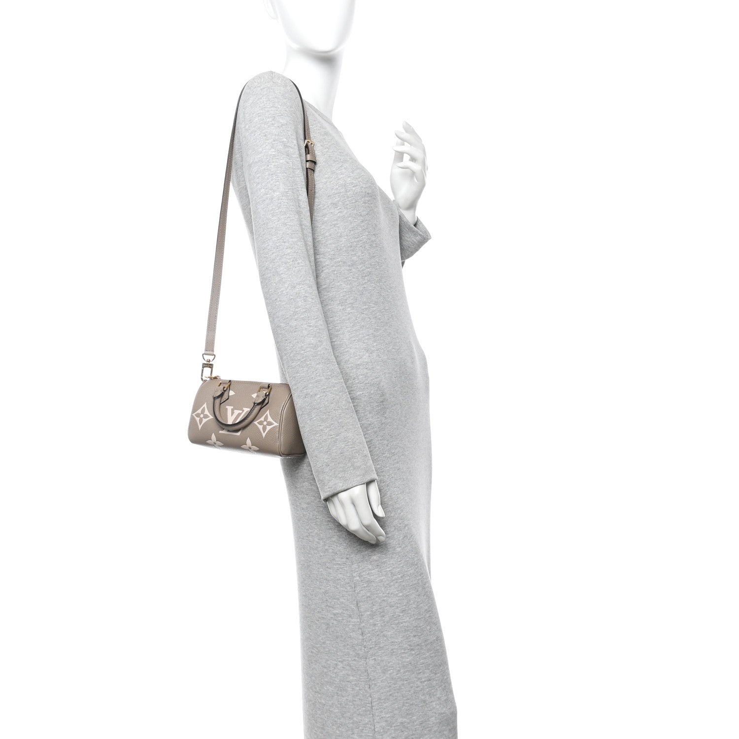 Empreinte Monogram Giant Nano Speedy Tourterelle Creme