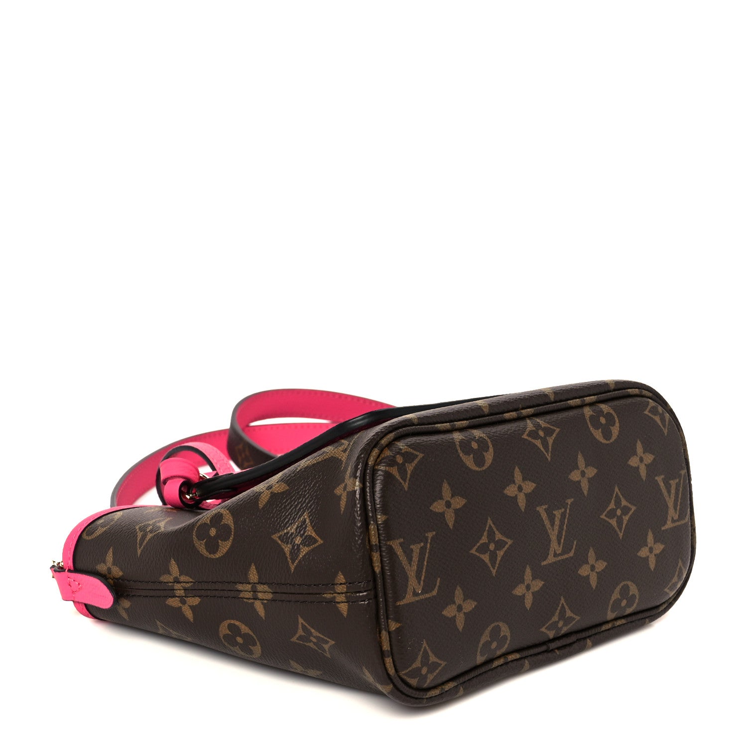 Monogram Neverfull Inside Out Bandouliere BB Rose Pondichery