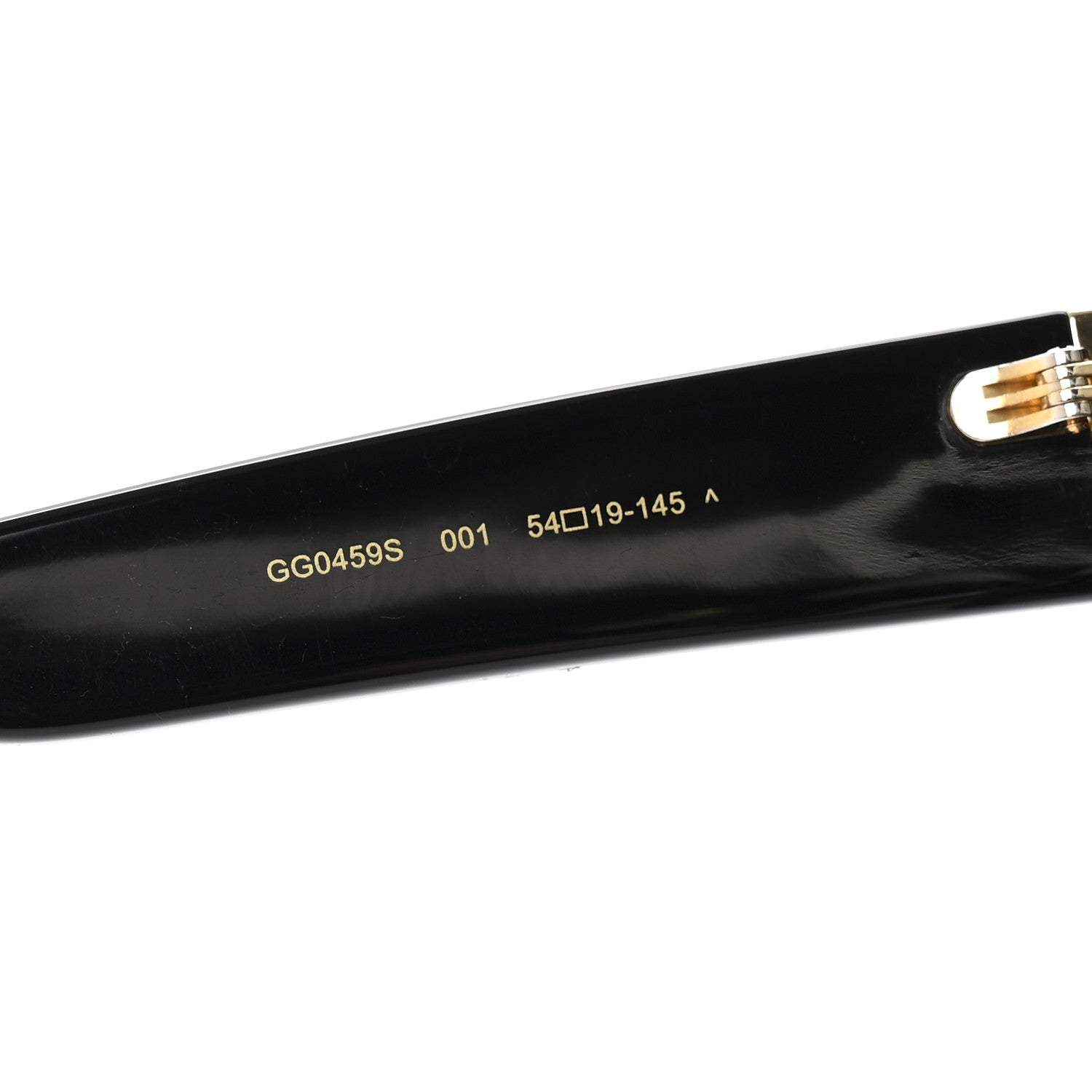 Acetate Square Frame Sunglasses GG0459S Black