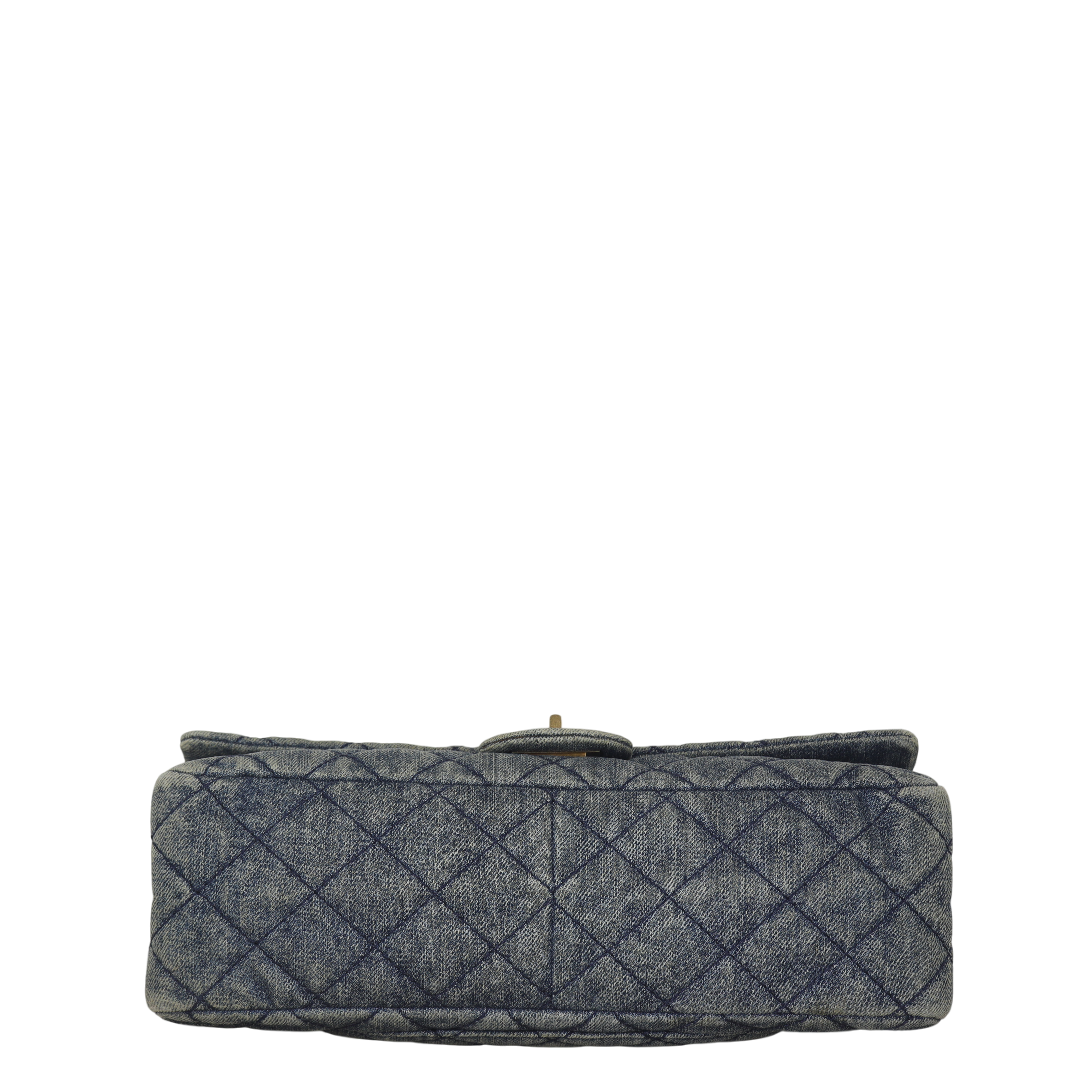 Chanel 2.55 Reissue 226 Double Flap Bag Denim