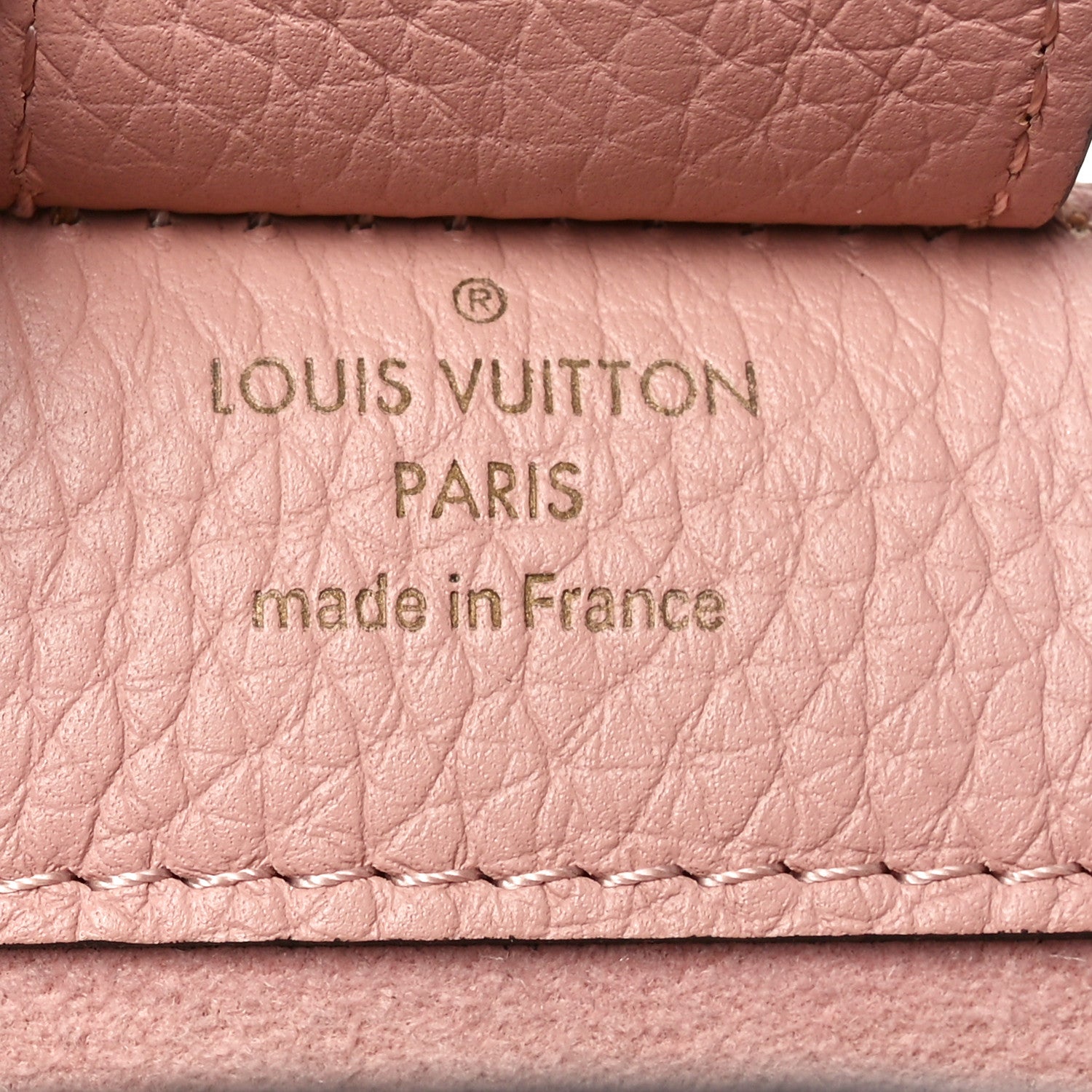 Damier Ebene Cuir Taurillon Brittany Magnolia