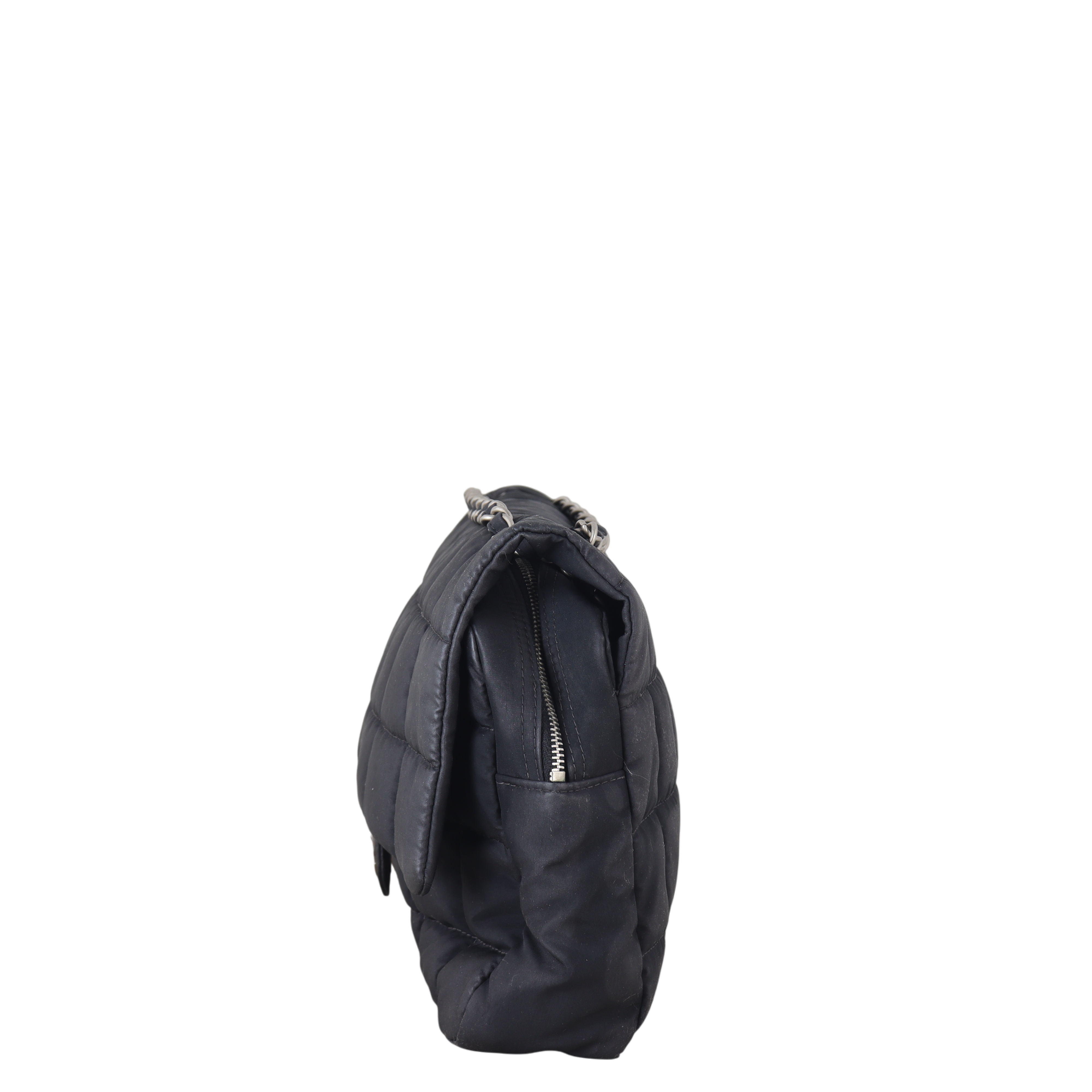 Chanel Chocolate Bar Flap Bag Nylon