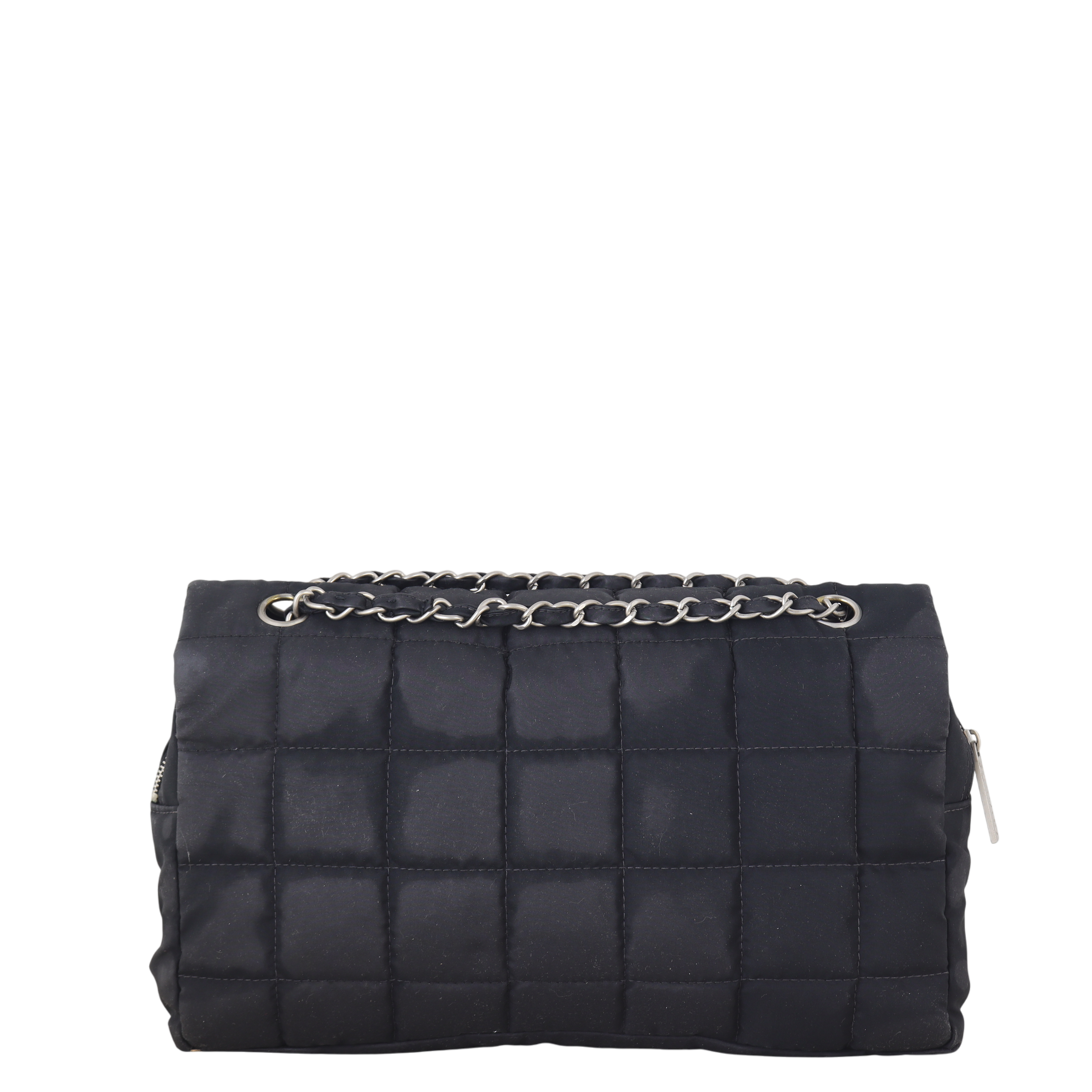 Chanel Chocolate Bar Flap Bag Nylon