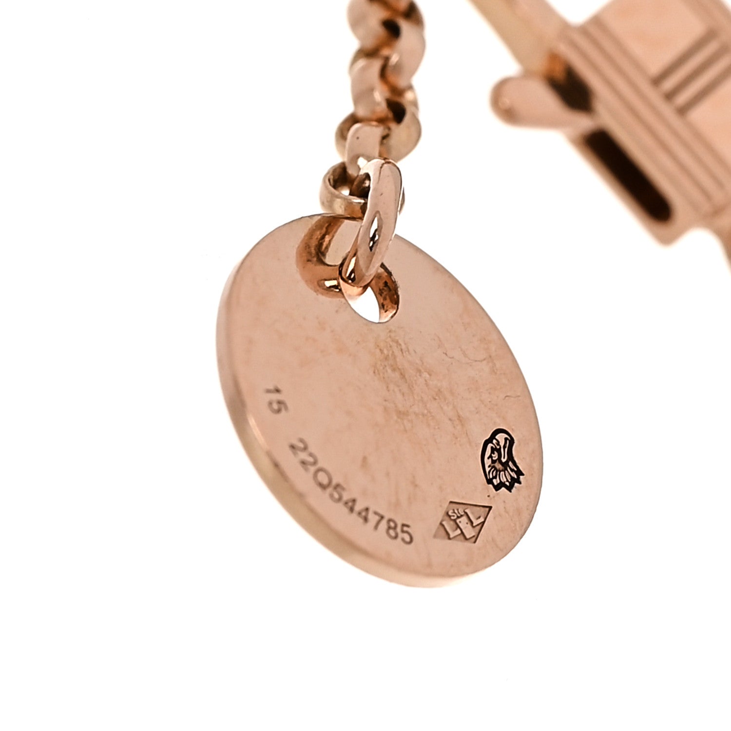 18K Rose Gold Diamond Clou d'H Bracelet