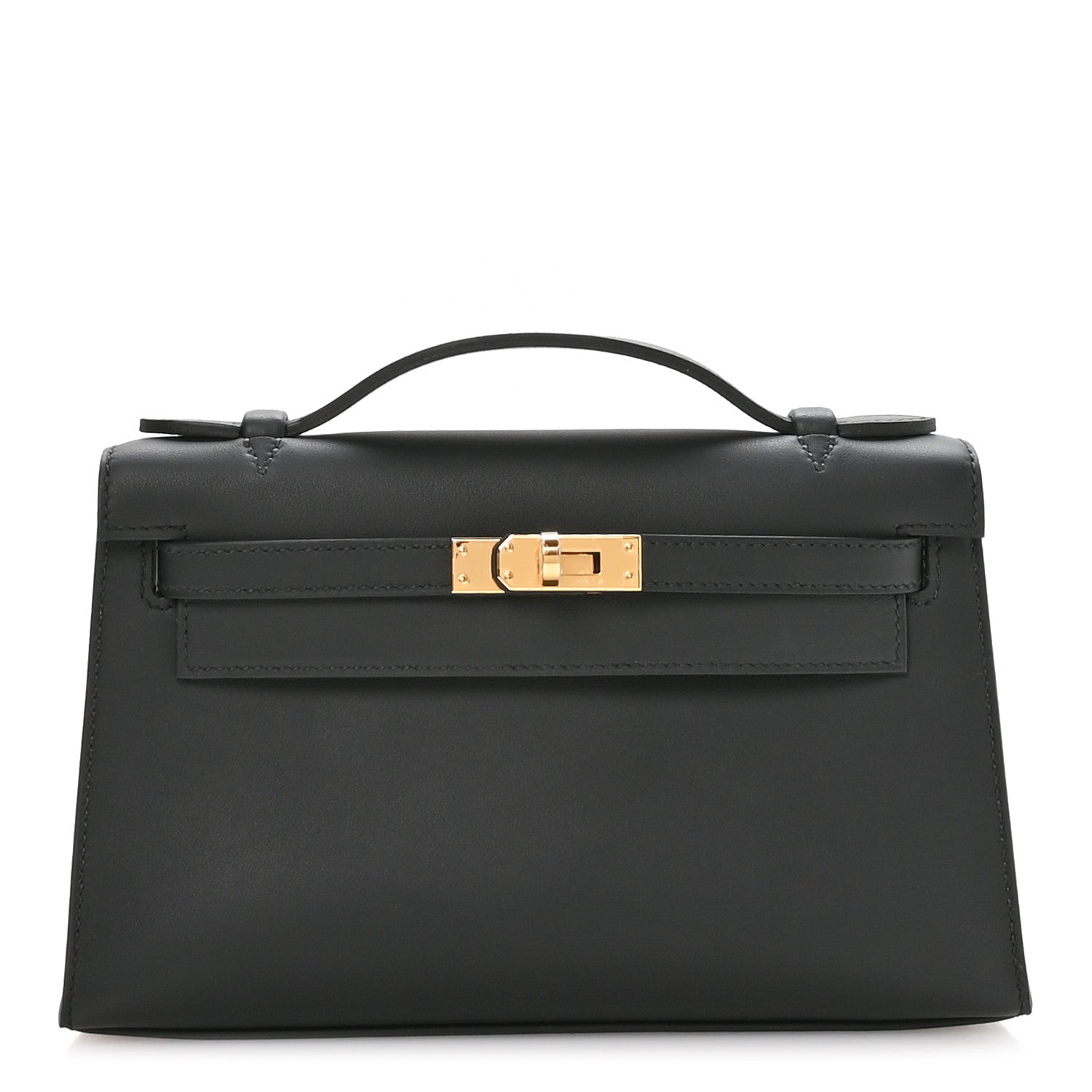 Swift Kelly Pochette Clutch Black