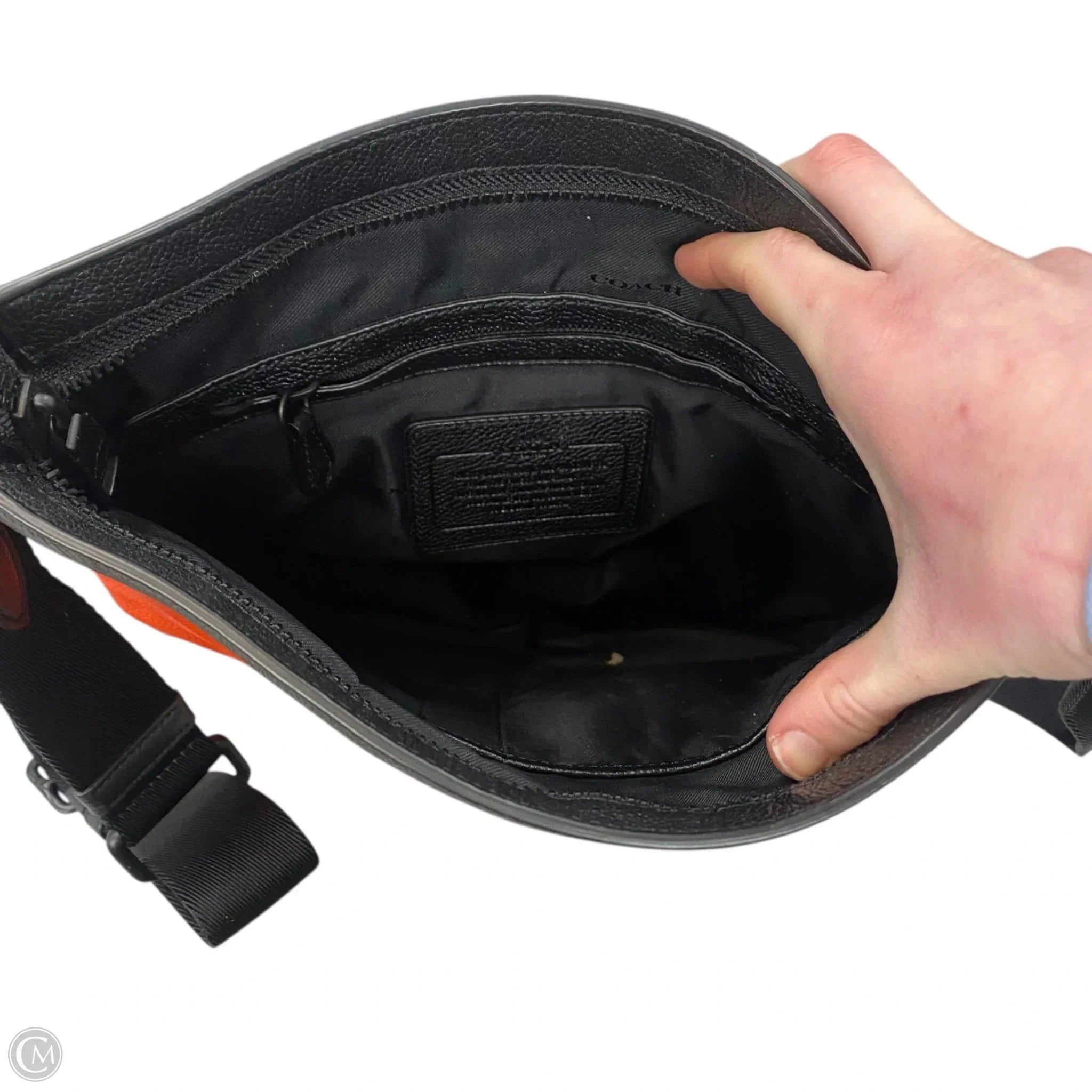 Crossbody Designer By Coach, Size: Medium