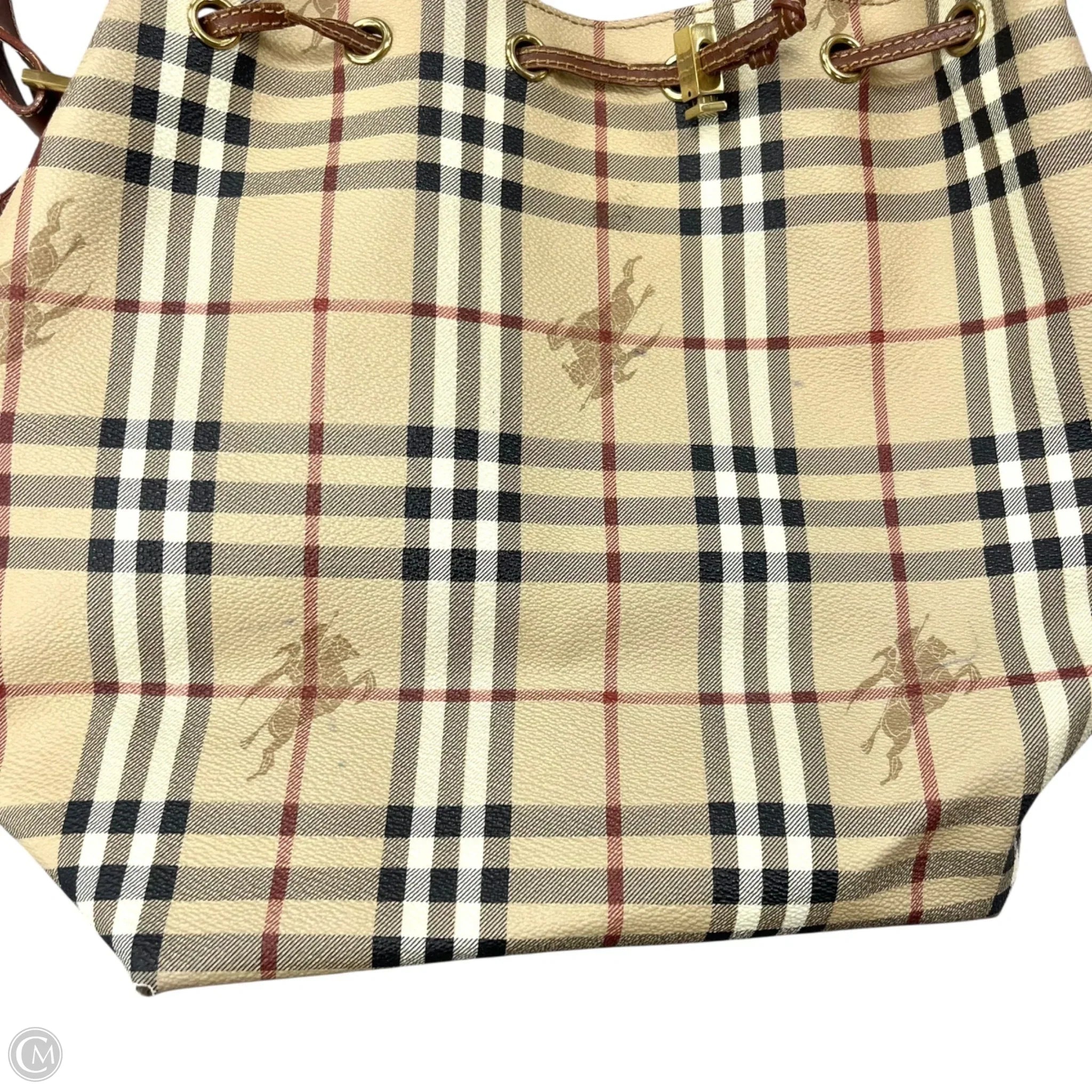 Handbag Luxury Designer By Burberry, Size: Medium