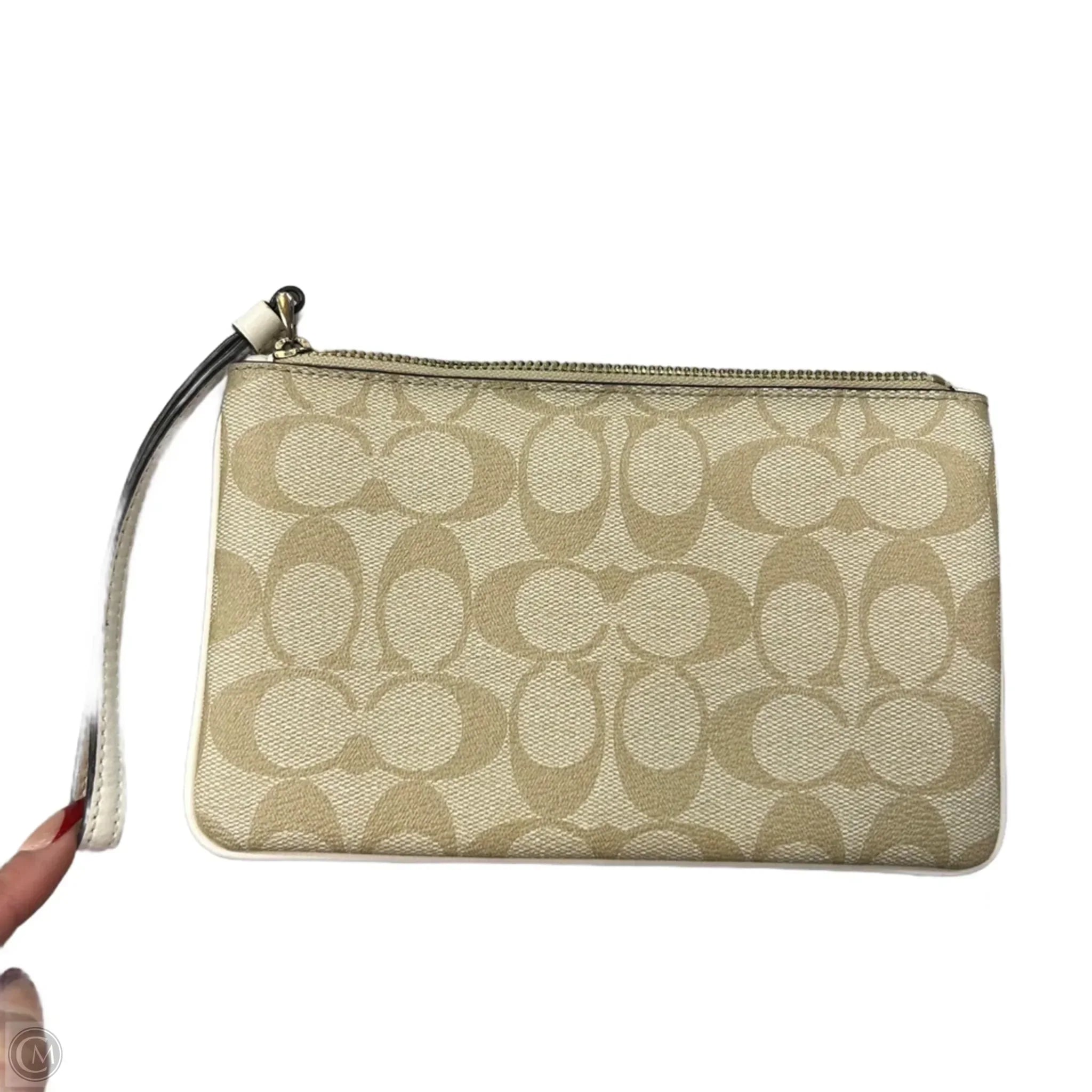 Wristlet Designer By Coach, Size: Medium