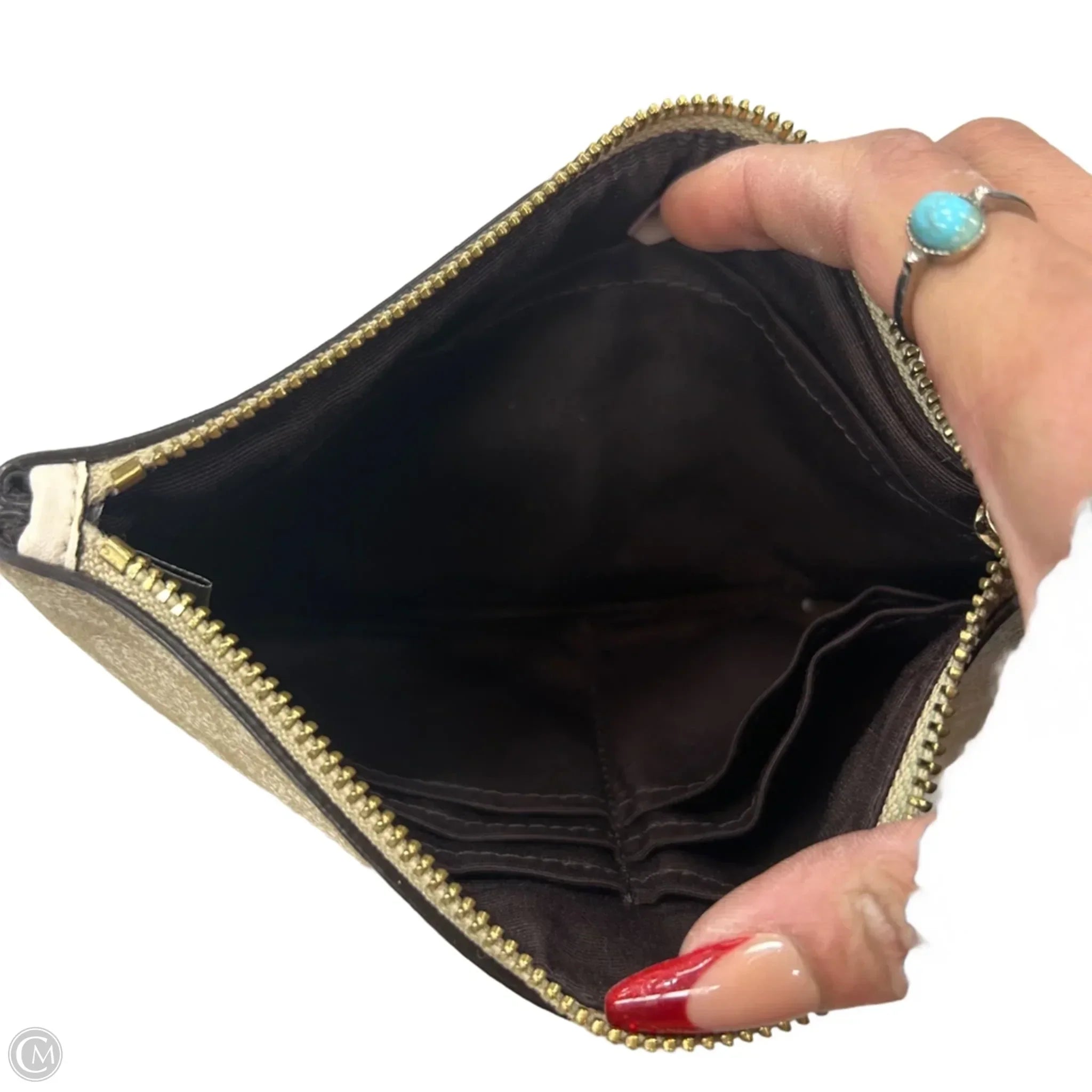 Wristlet Designer By Coach, Size: Medium