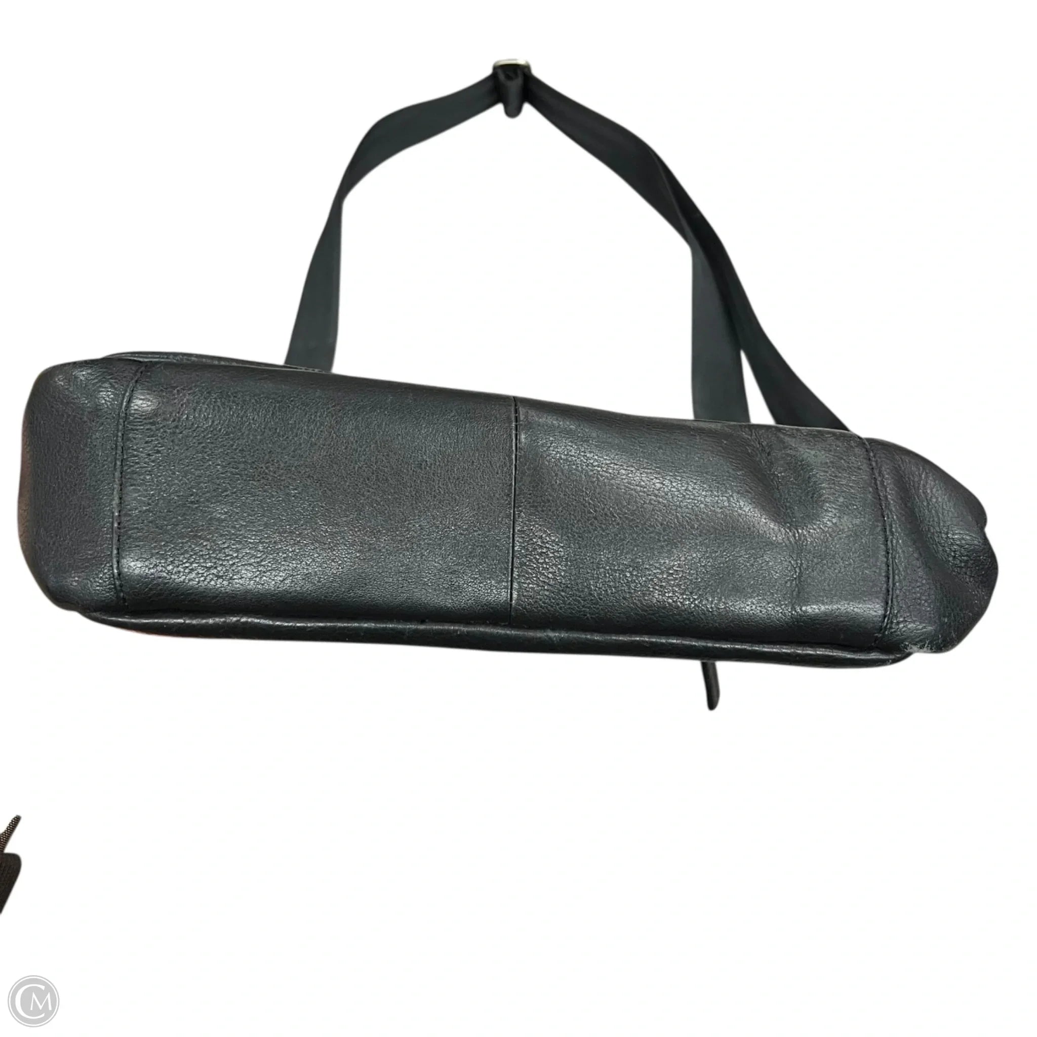 Handbag Leather By Bosca, Size: Large