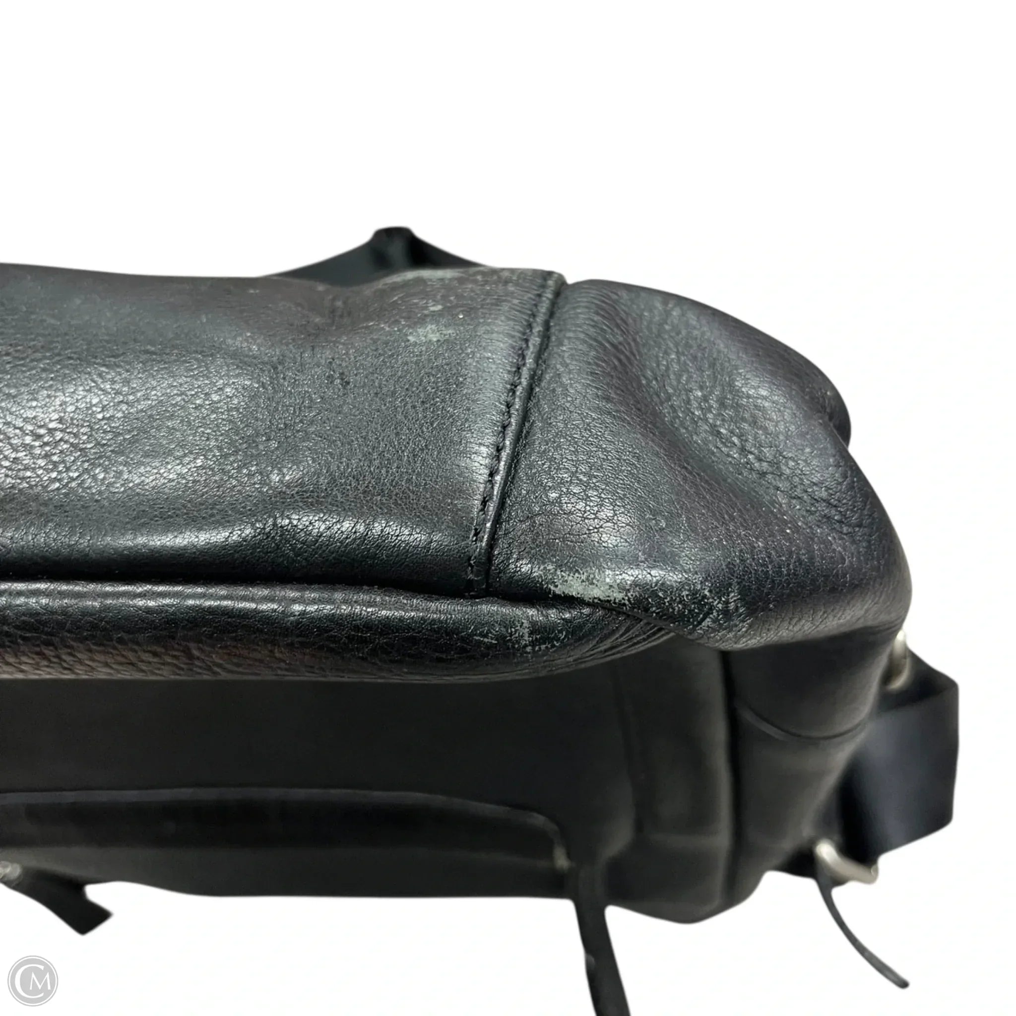 Handbag Leather By Bosca, Size: Large