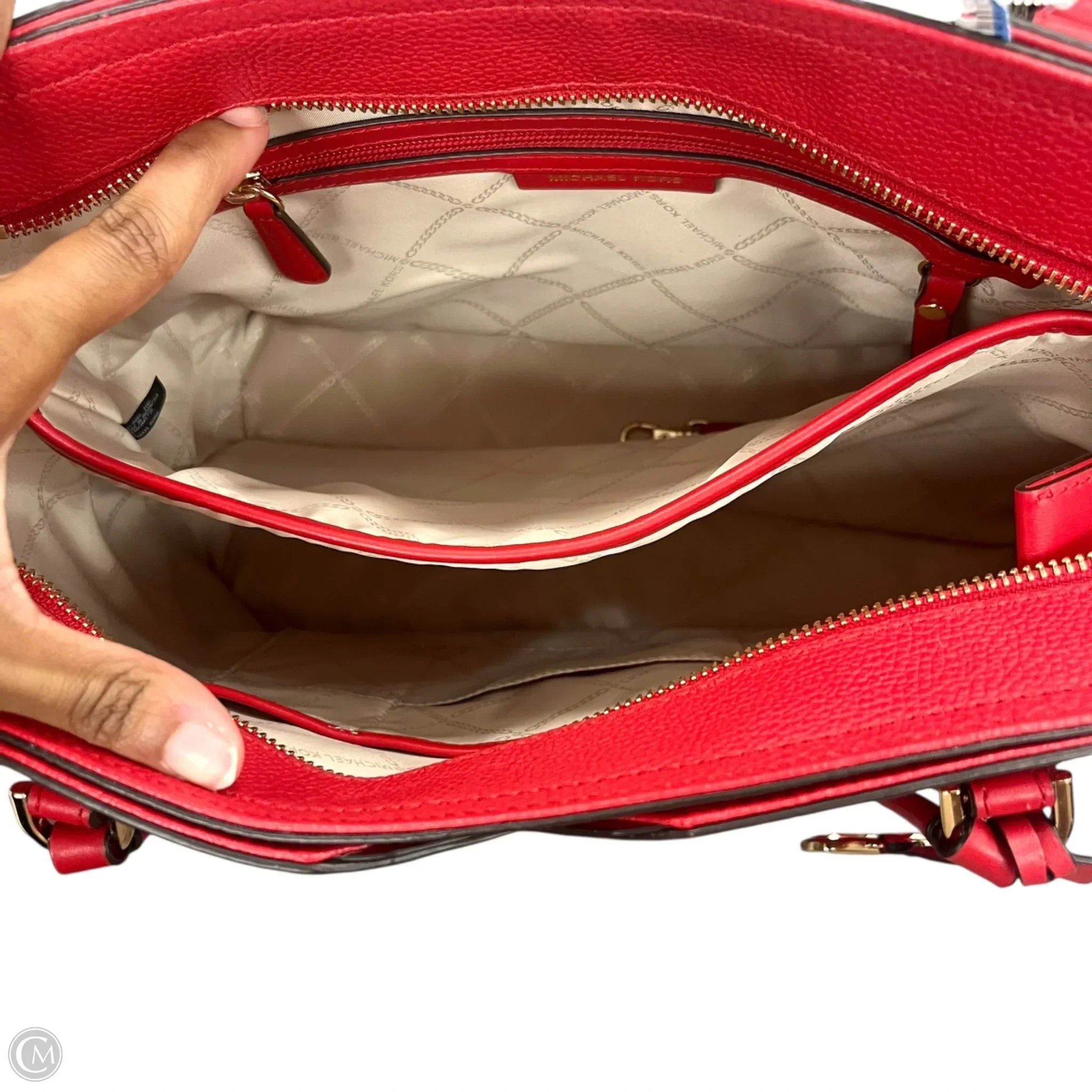 Handbag Designer By Michael Kors, Size: Large
