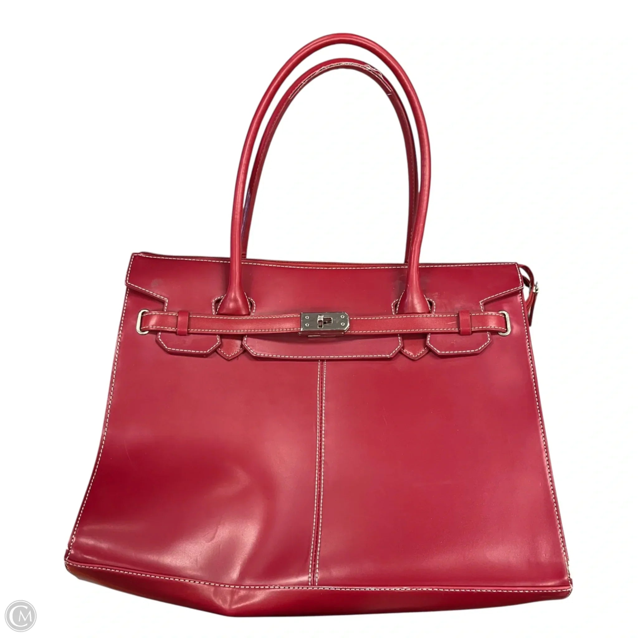 Handbag Leather By Wilsons Leather, Size: Large