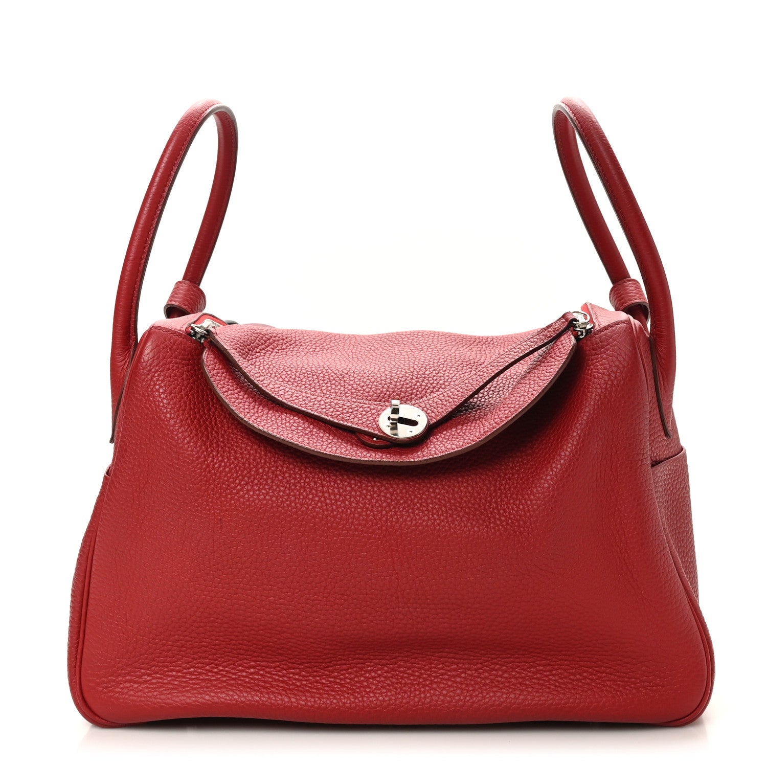 Taurillon Clemence Lindy 34 Rouge Garance