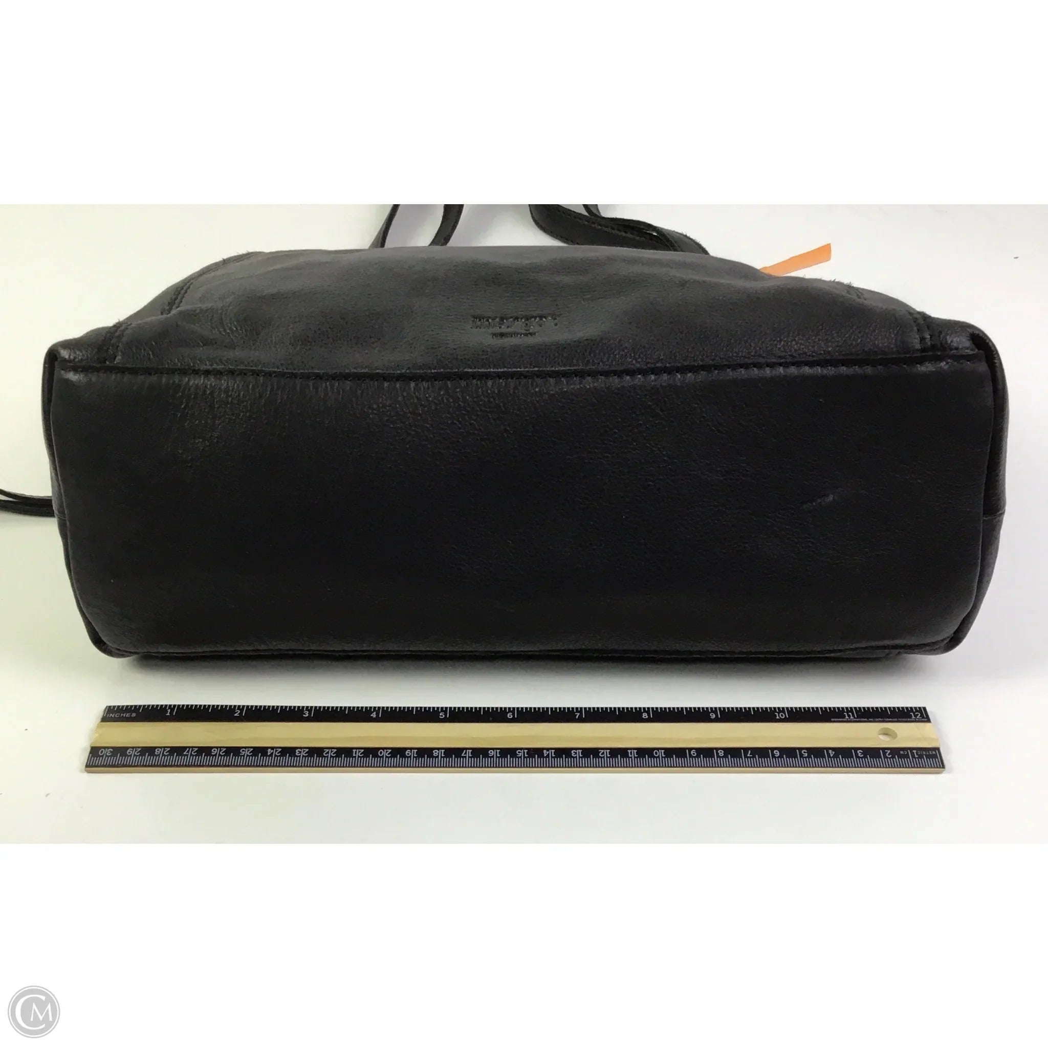 Handbag Leather By Margot, Size: Medium