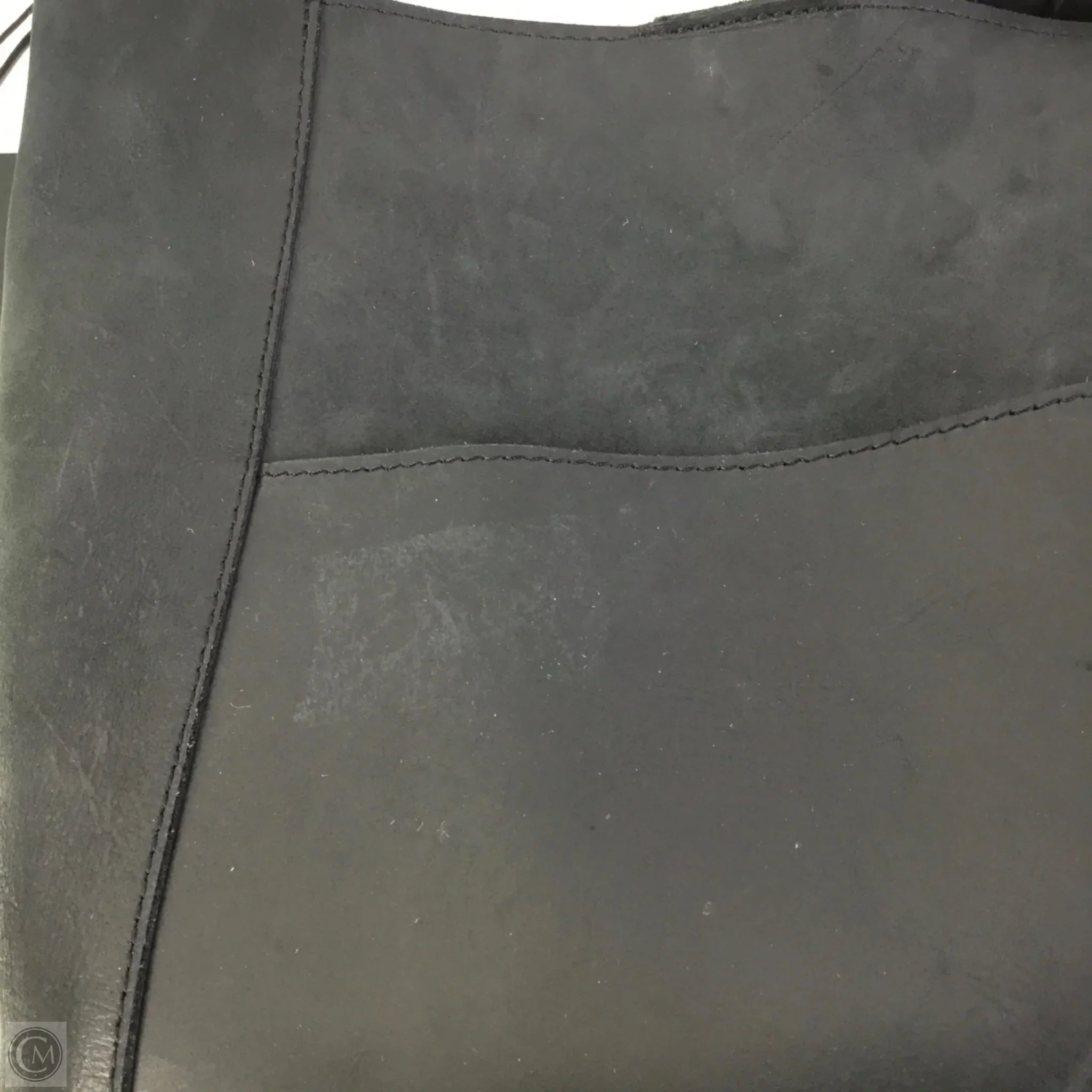 Handbag Leather By Able, Size: Medium